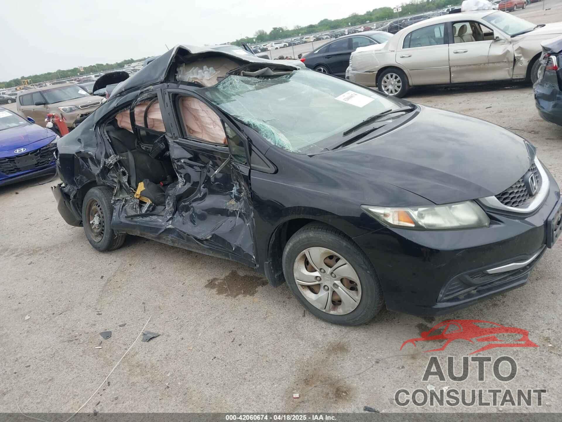 HONDA CIVIC 2015 - 19XFB2F54FE062844