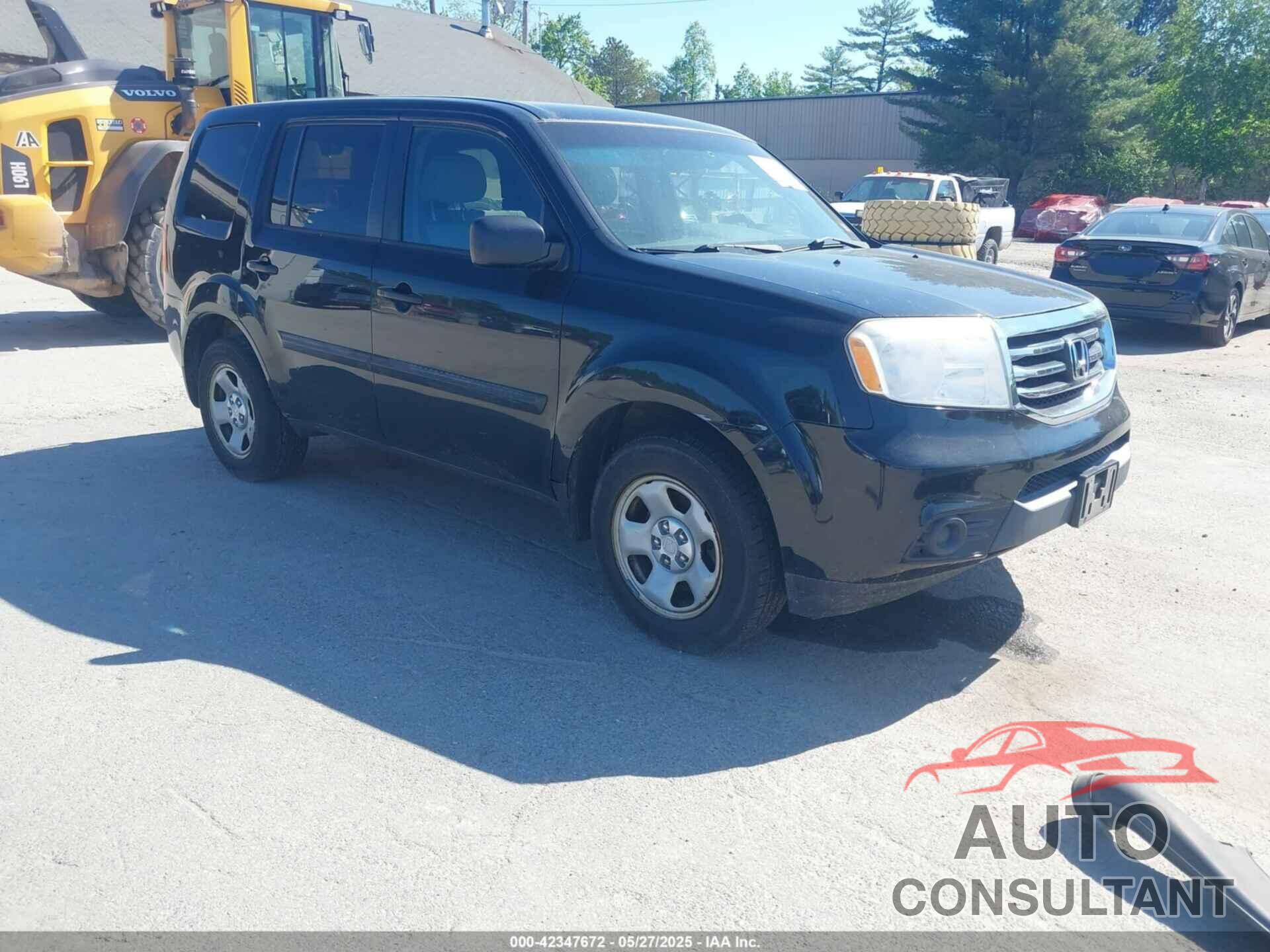 HONDA PILOT 2015 - 5FNYF4H27FB071432