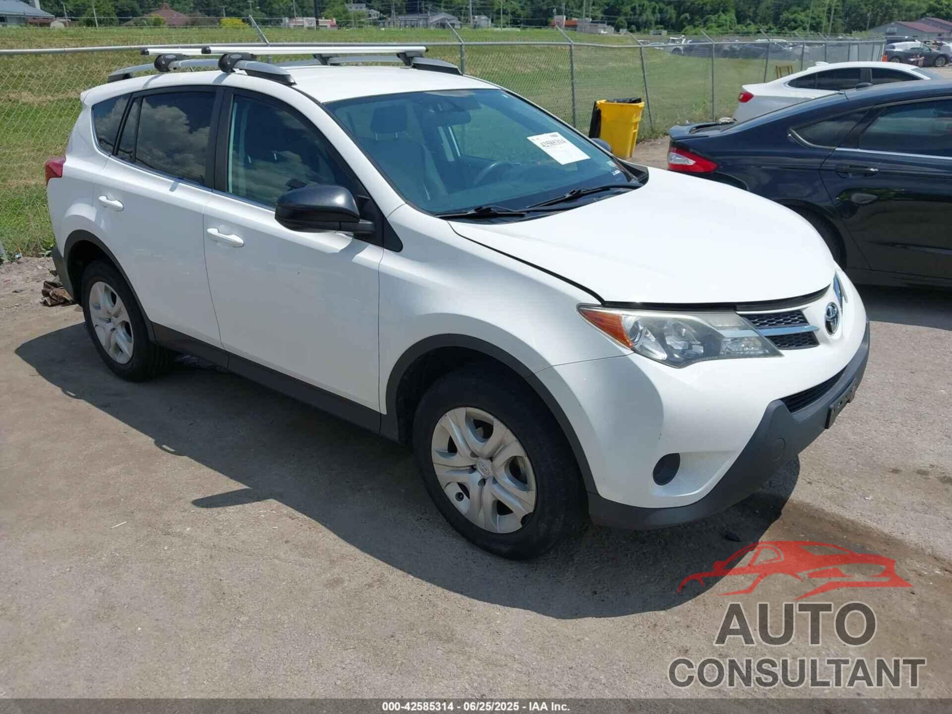 TOYOTA RAV4 2015 - 2T3ZFREV5FW204649