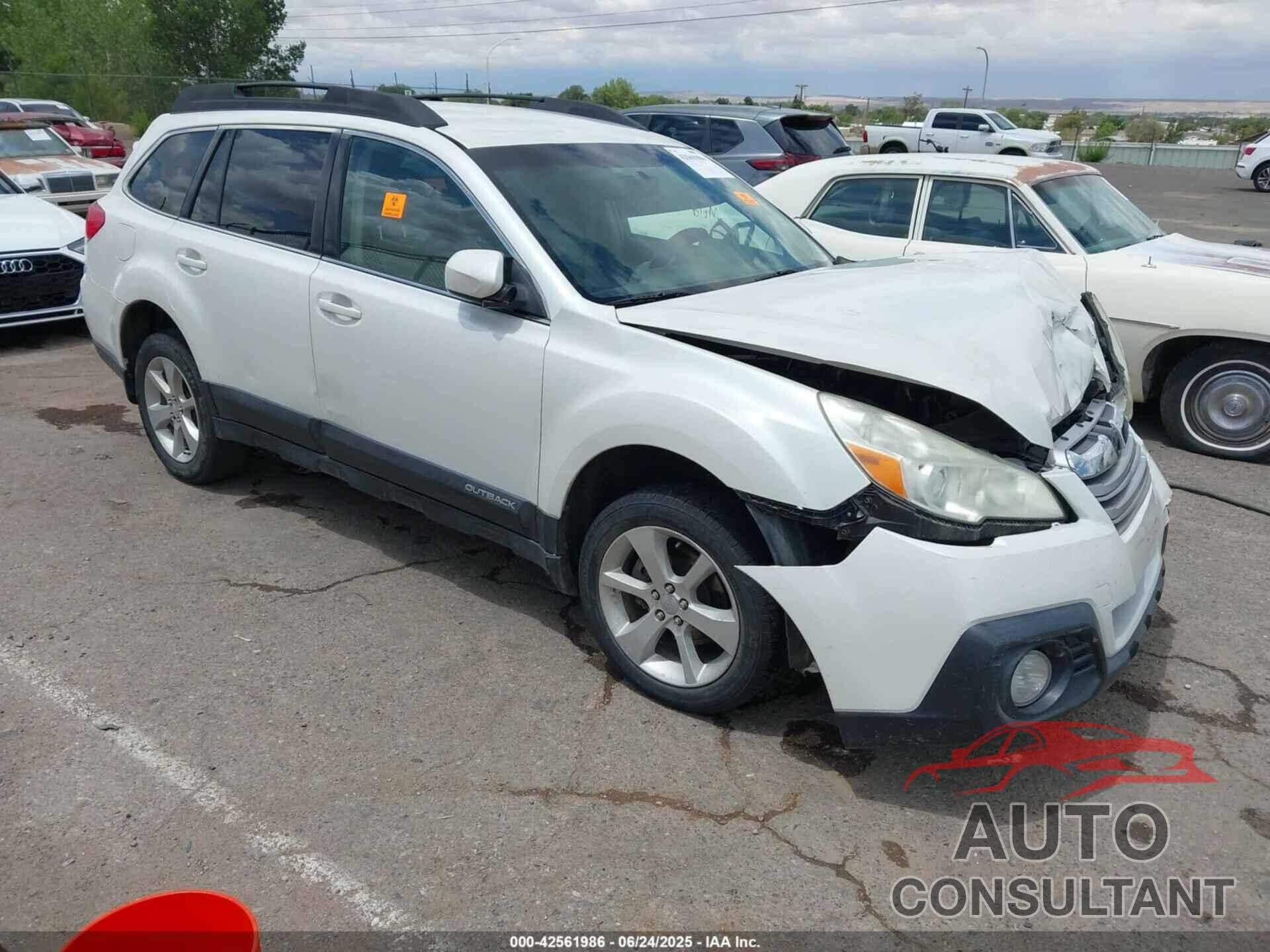 SUBARU OUTBACK 2013 - 4S4BRCCC0D1224970