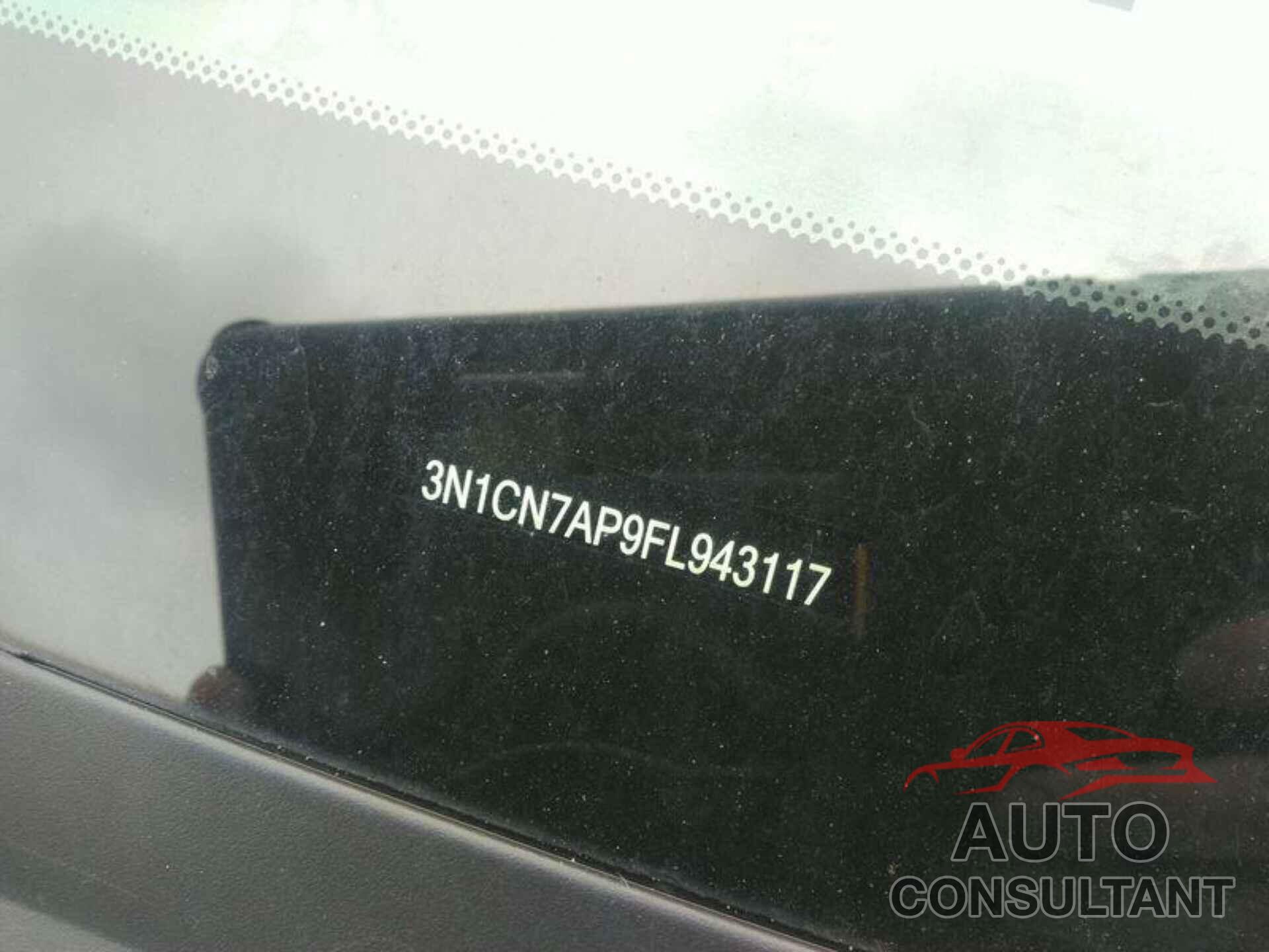 NISSAN VERSA 2015 - 3N1CN7AP9FL943117