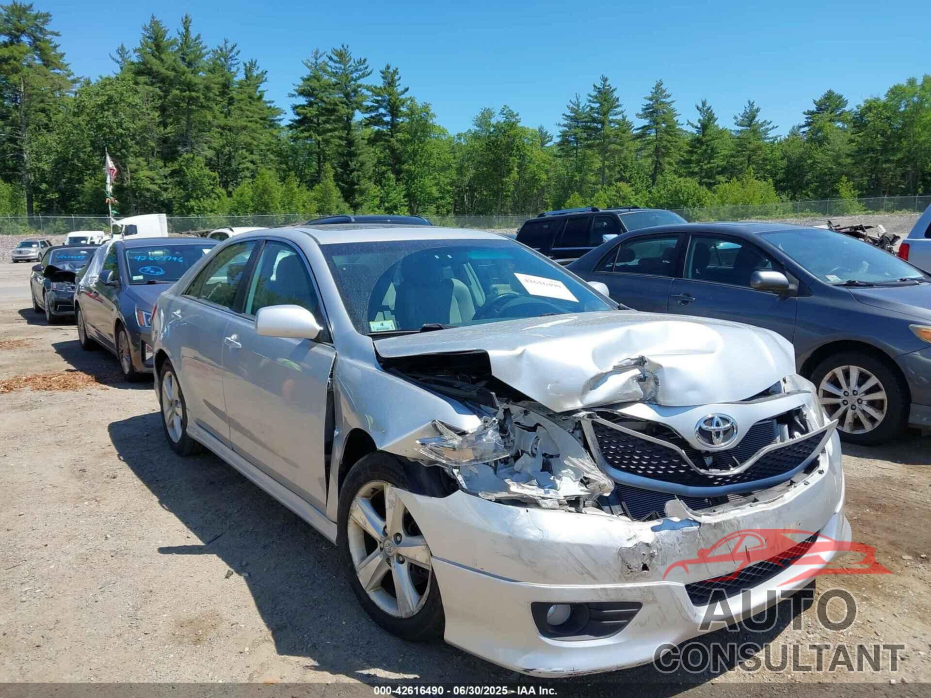 TOYOTA CAMRY 2011 - 4T1BF3EK2BU204681