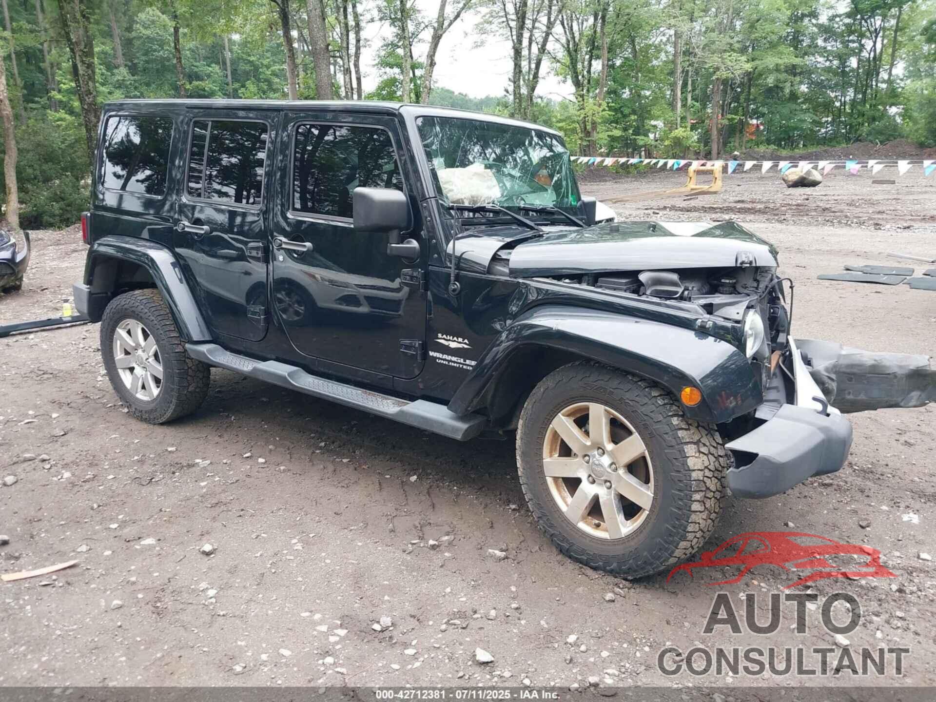 JEEP WRANGLER UNLIMITED 2013 - 1C4BJWEG5DL661512