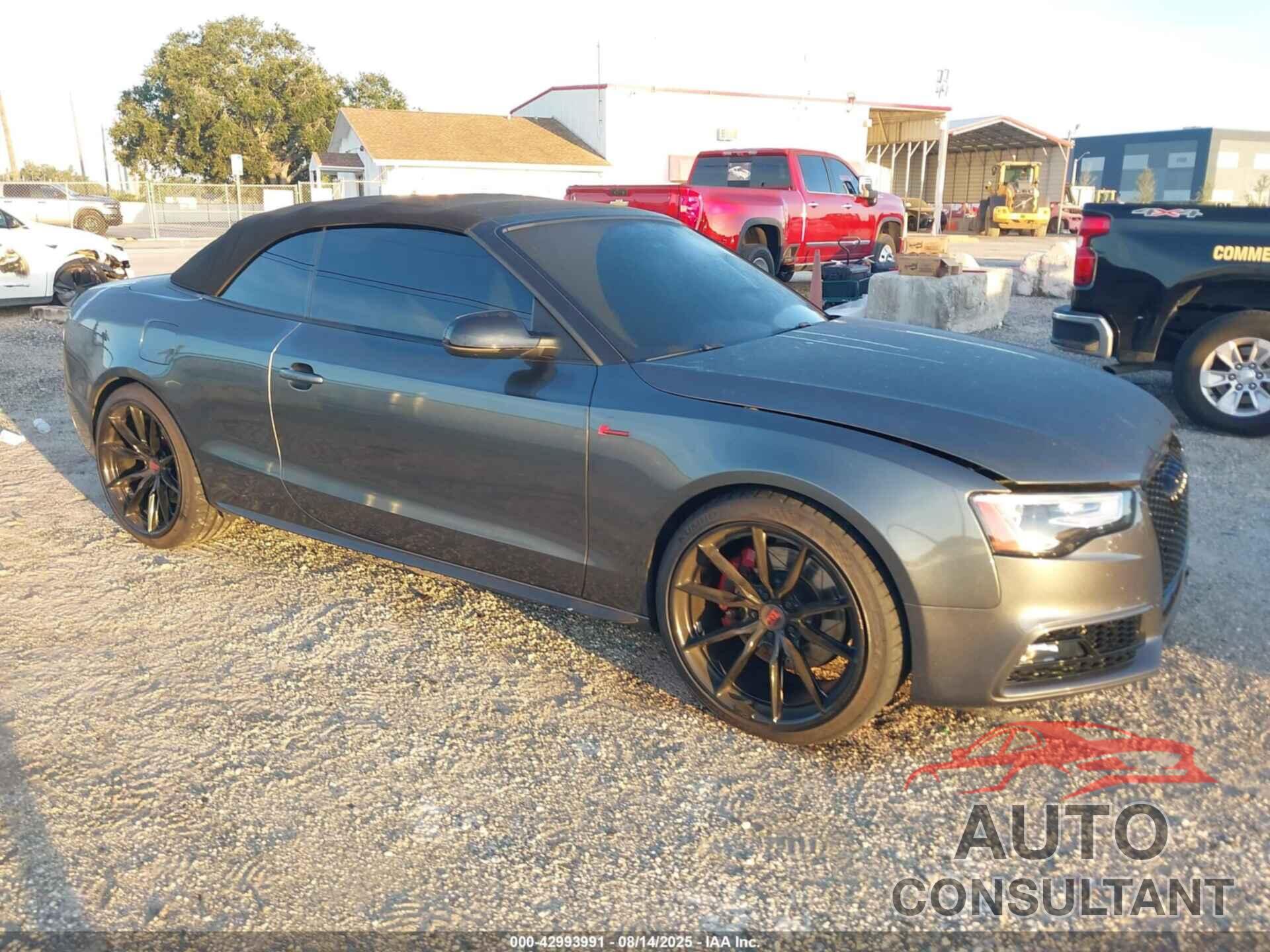 AUDI S5 2015 - WAUCGAFH3FN009828