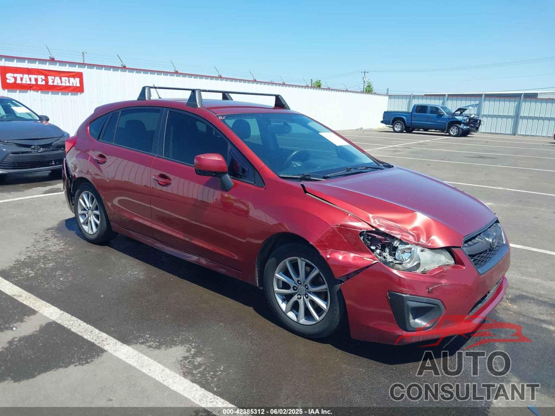 SUBARU IMPREZA 2013 - JF1GPAC66D2853342