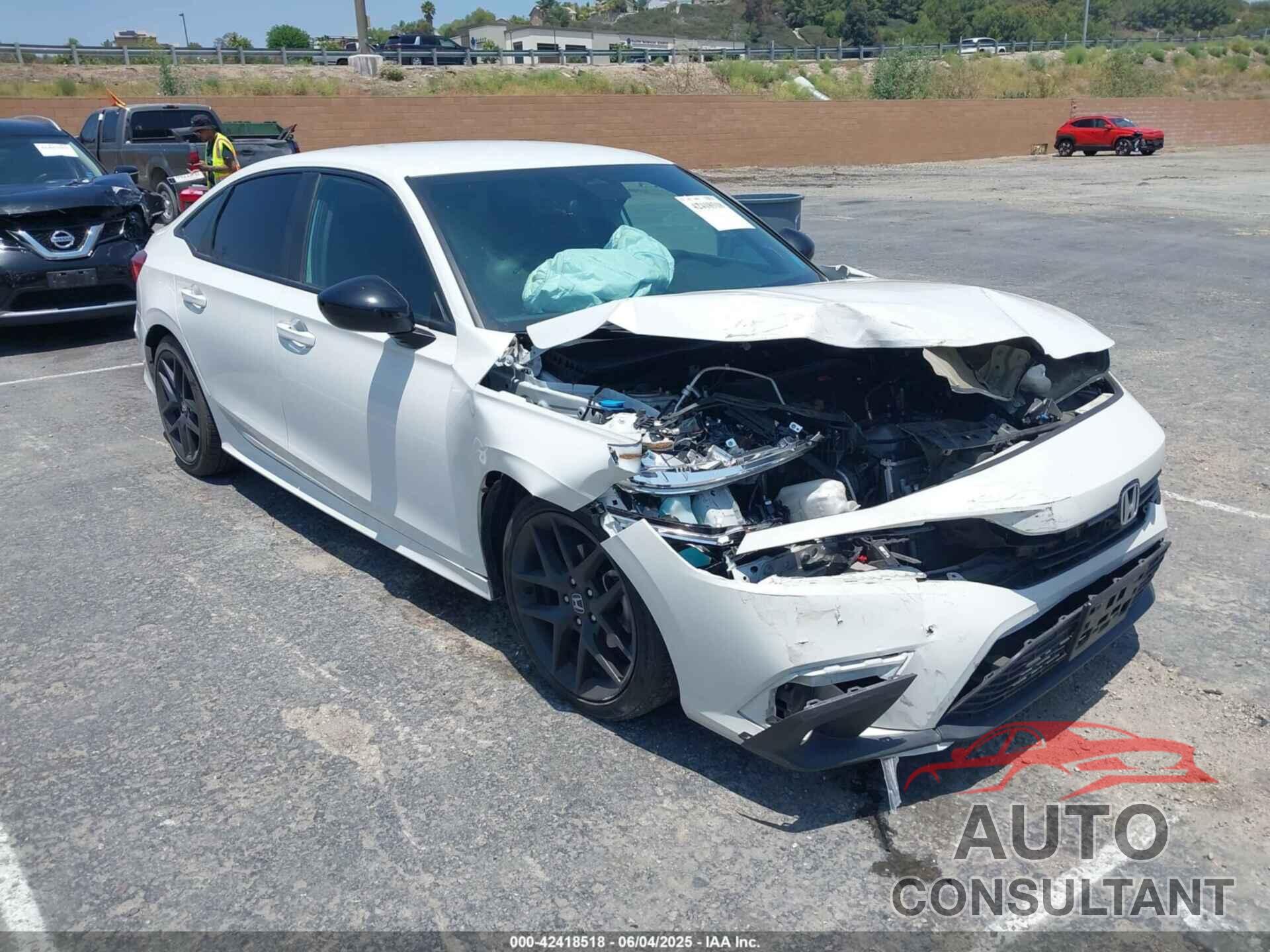 HONDA CIVIC 2022 - 2HGFE2F5XNH569100
