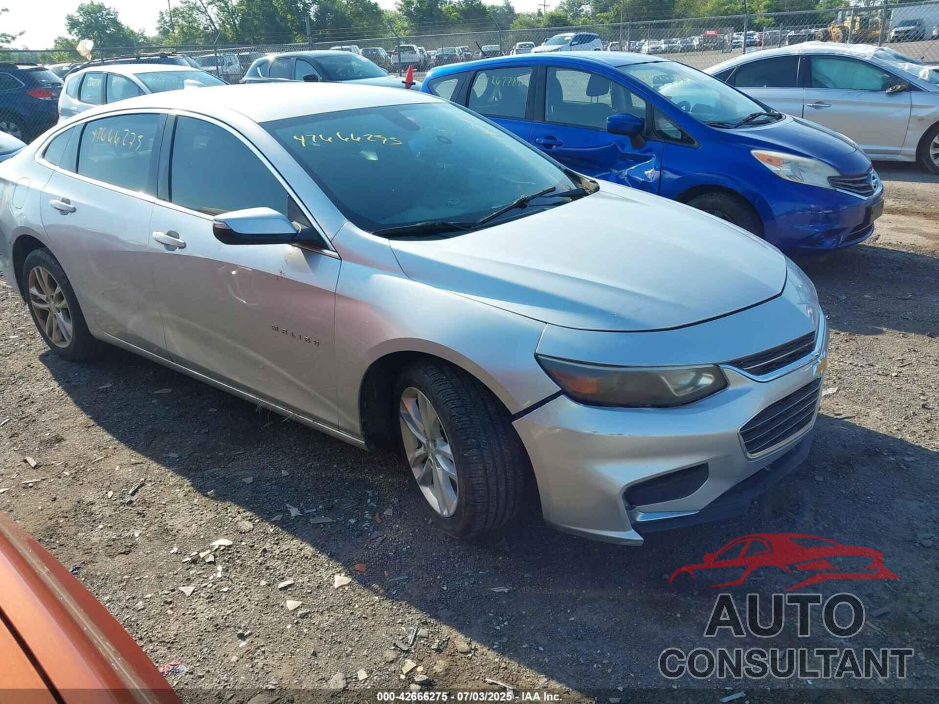 CHEVROLET MALIBU 2016 - 1G1ZE5ST5GF334134