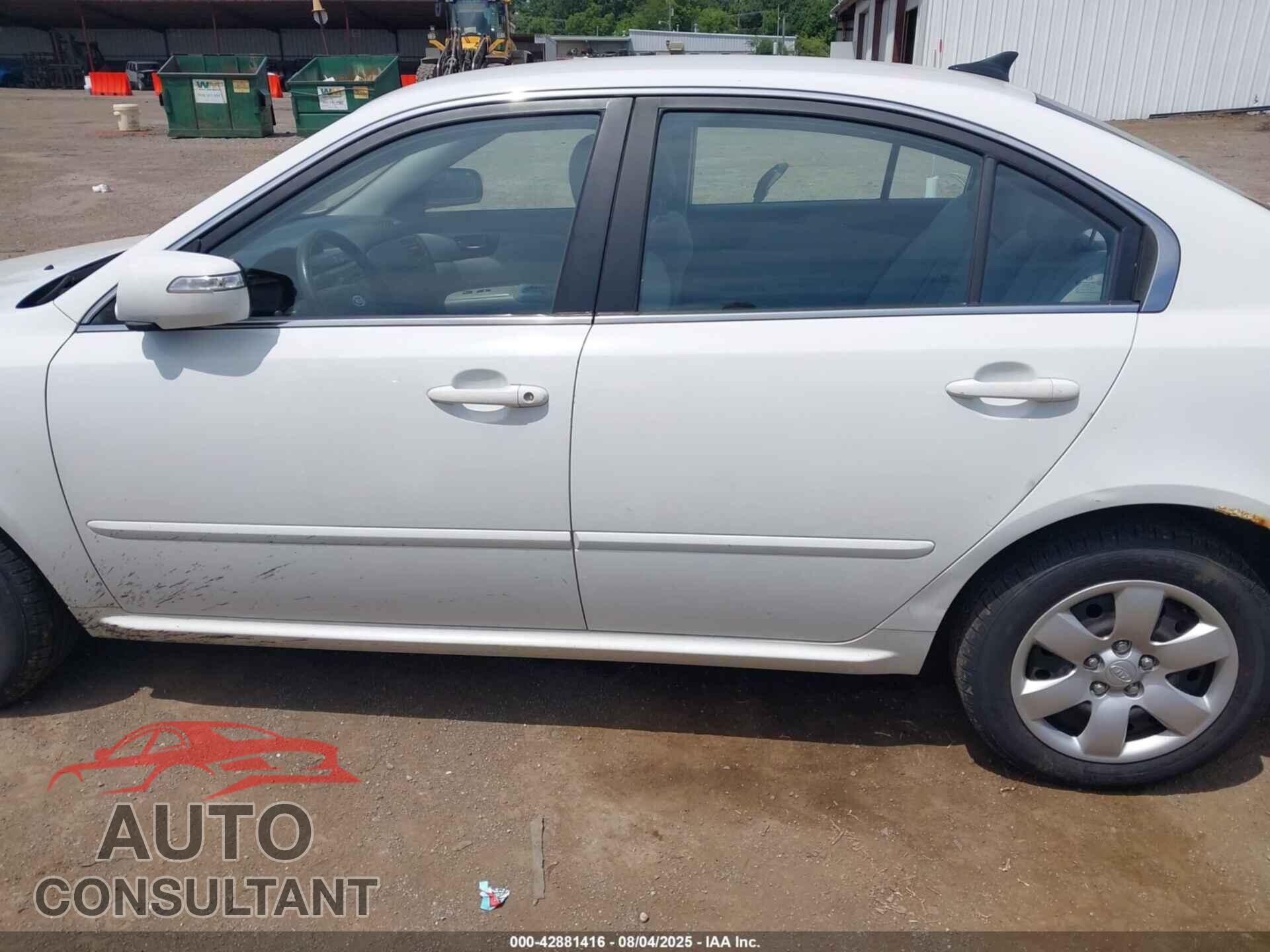 KIA OPTIMA 2010 - KNAGG4A88A5430205