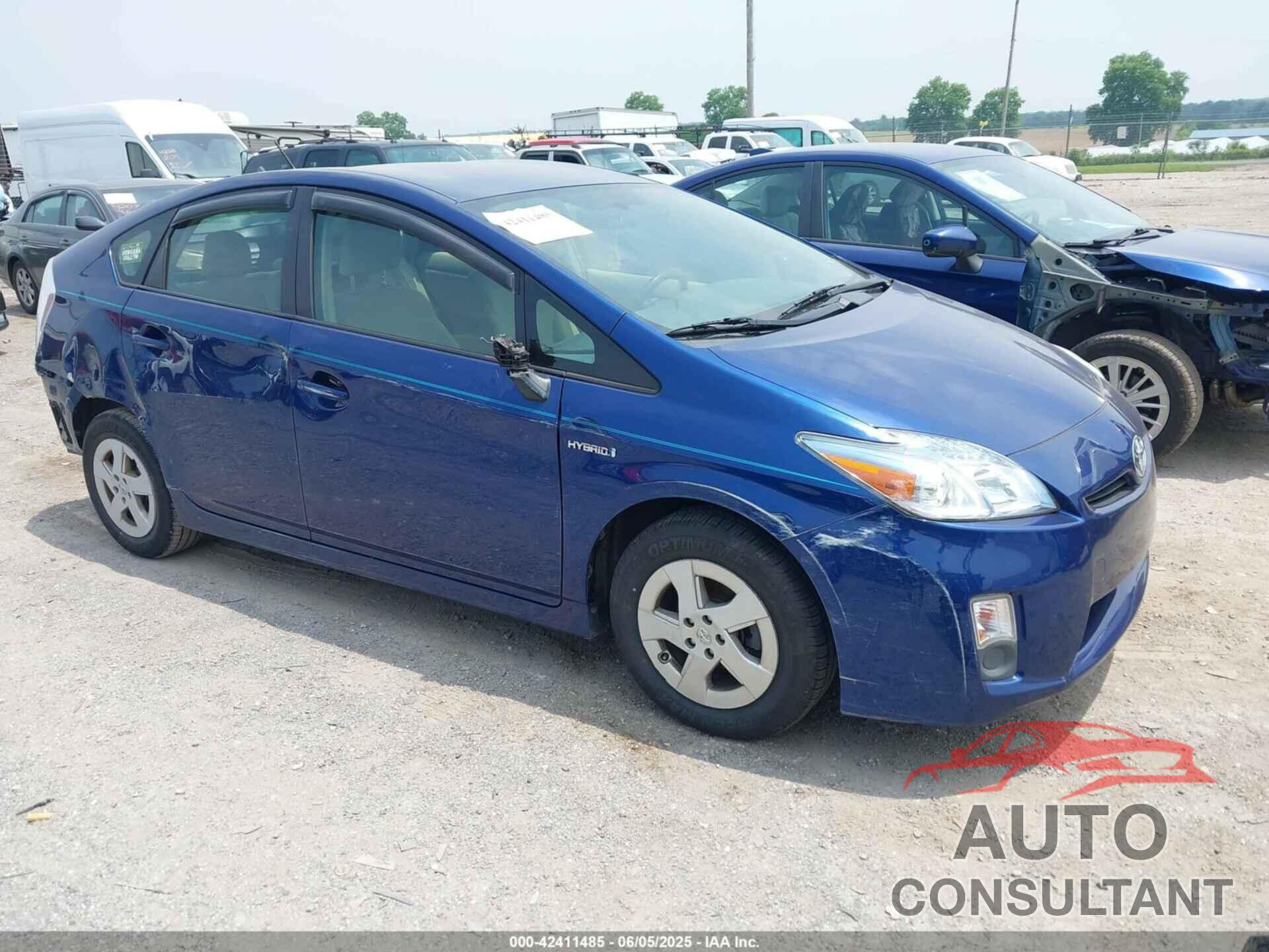 TOYOTA PRIUS 2010 - JTDKN3DU0A1312341