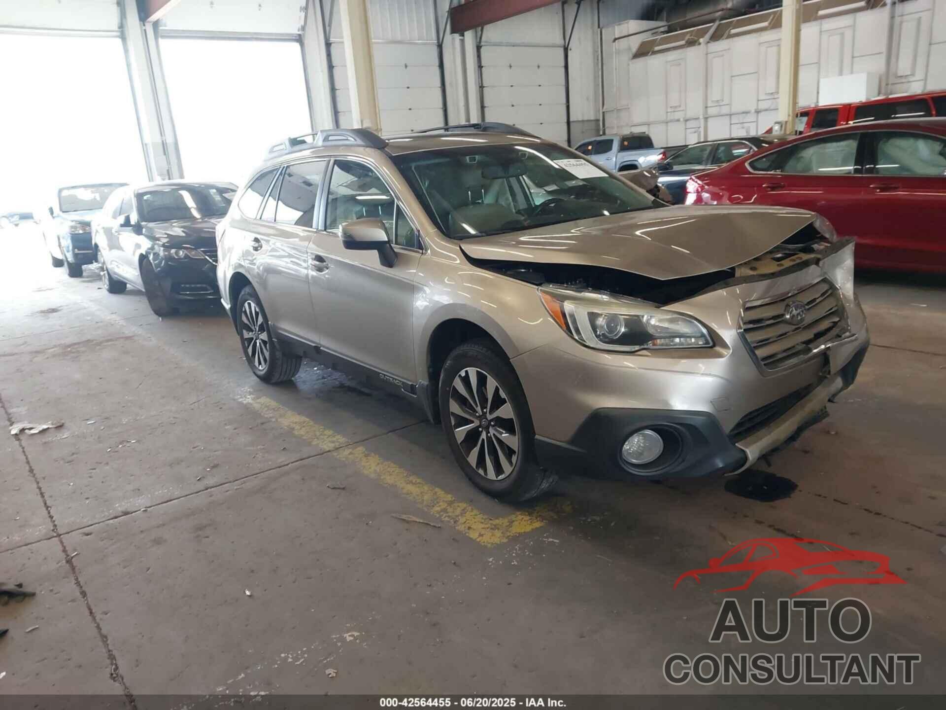 SUBARU OUTBACK 2015 - 4S4BSANC3F3226399