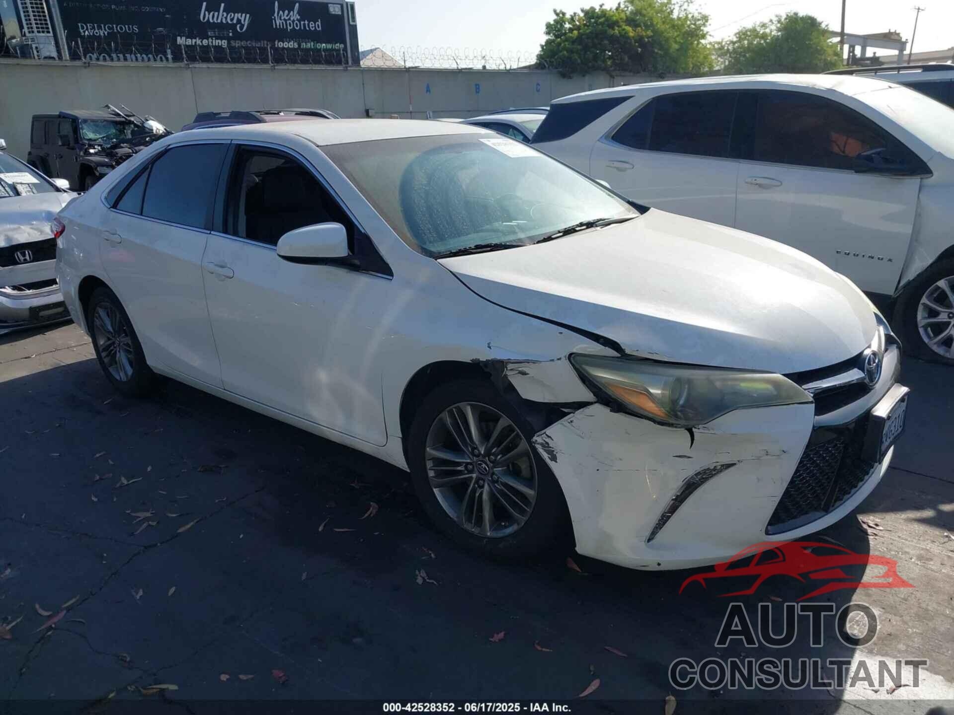 TOYOTA CAMRY 2016 - 4T1BF1FK4GU207625