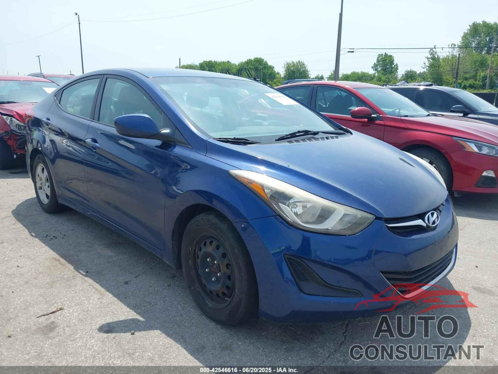 HYUNDAI ELANTRA 2015 - 5NPDH4AE6FH640799