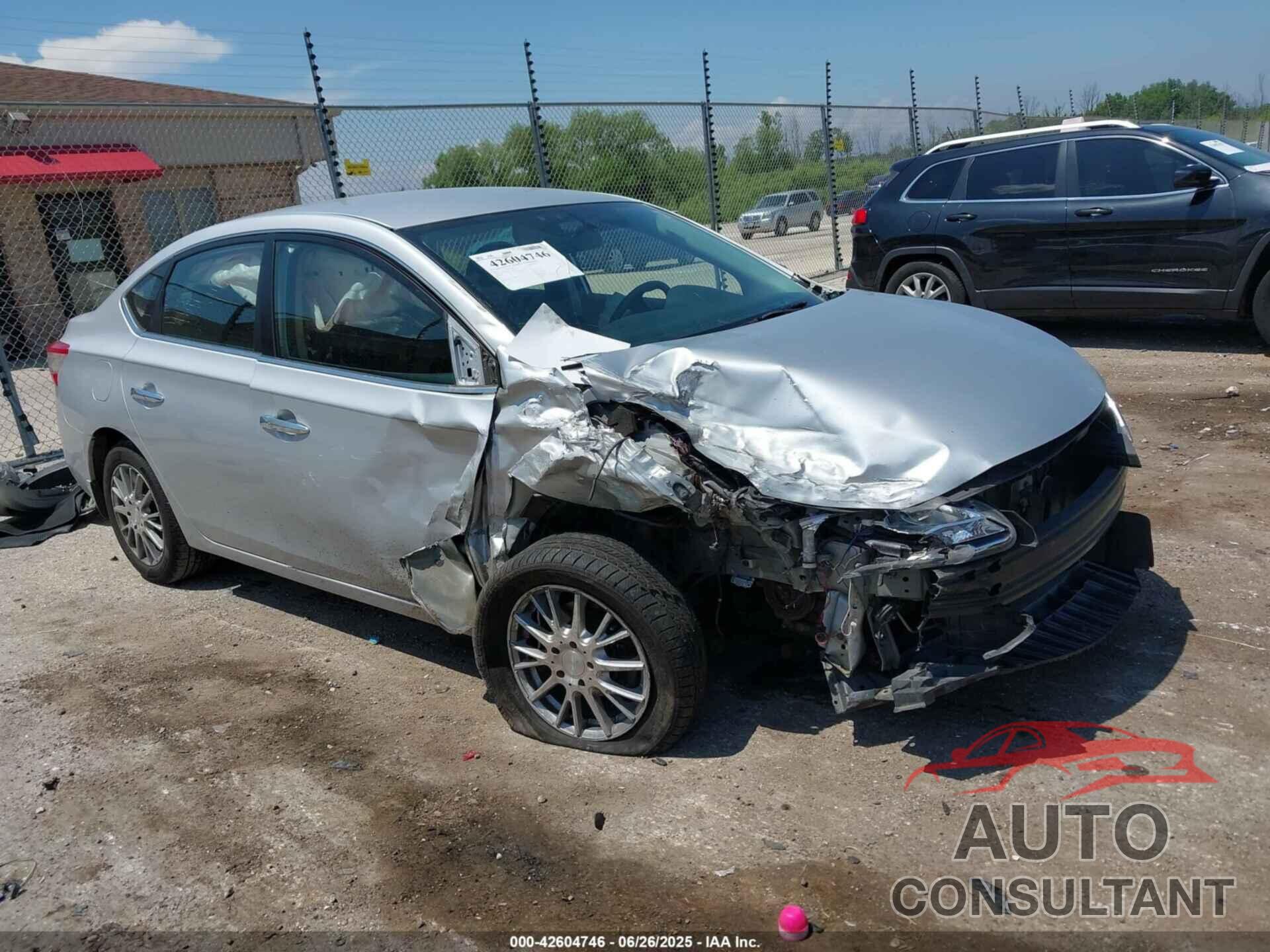NISSAN SENTRA 2015 - 3N1AB7AP4FL645476