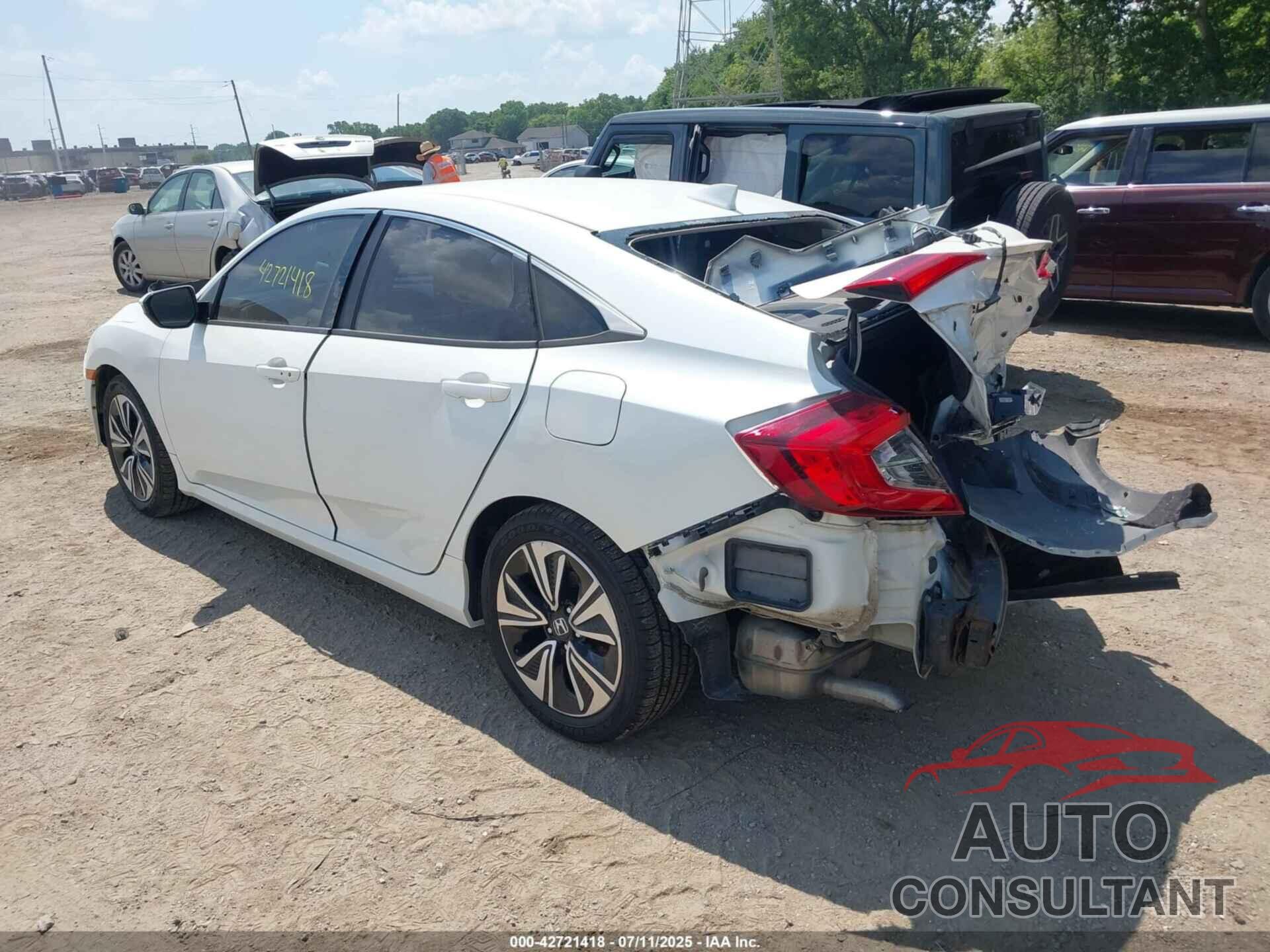 HONDA CIVIC 2017 - 2HGFC1F37HH651398