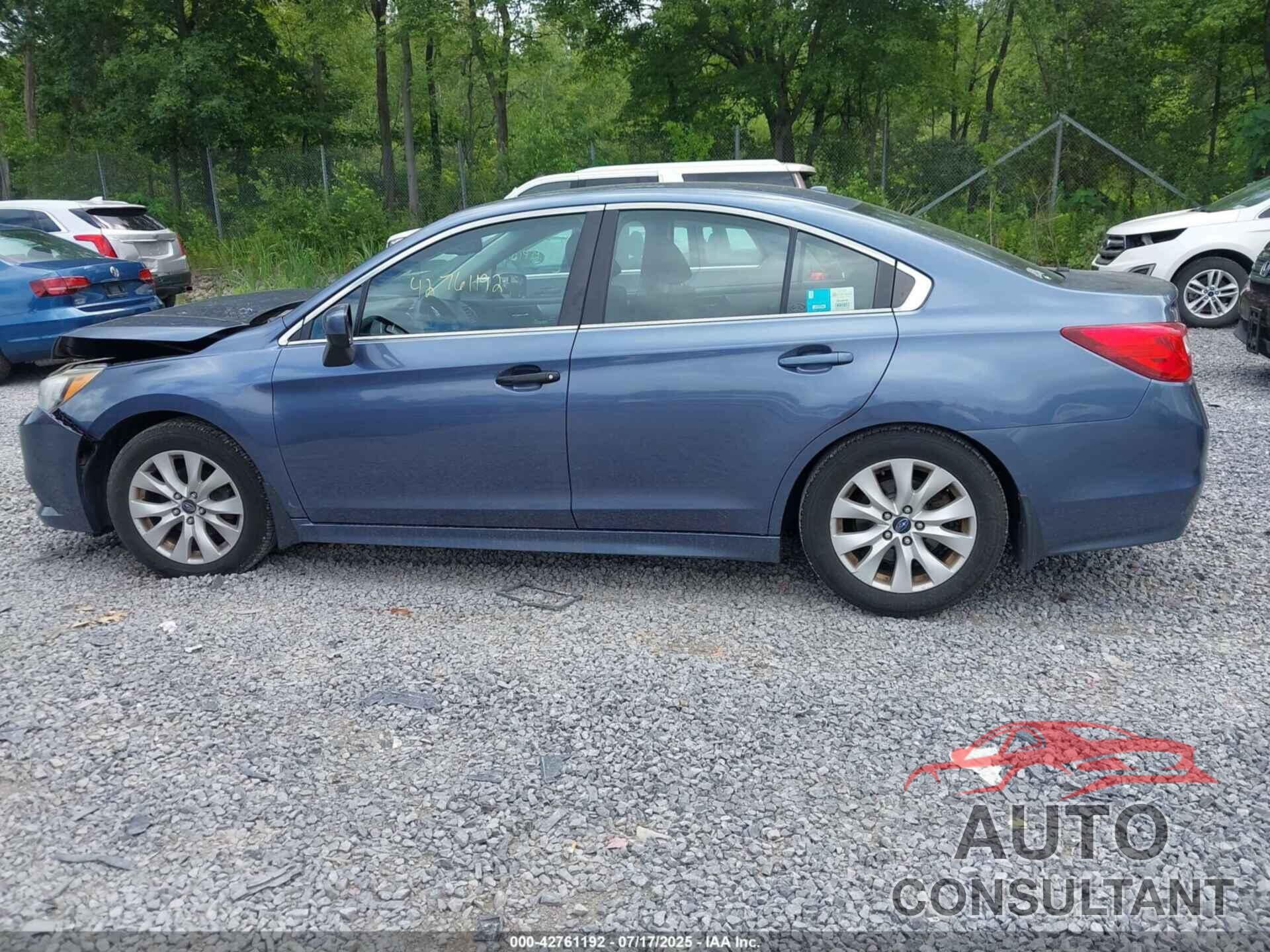 SUBARU LEGACY 2015 - 4S3BNAC60F3030414