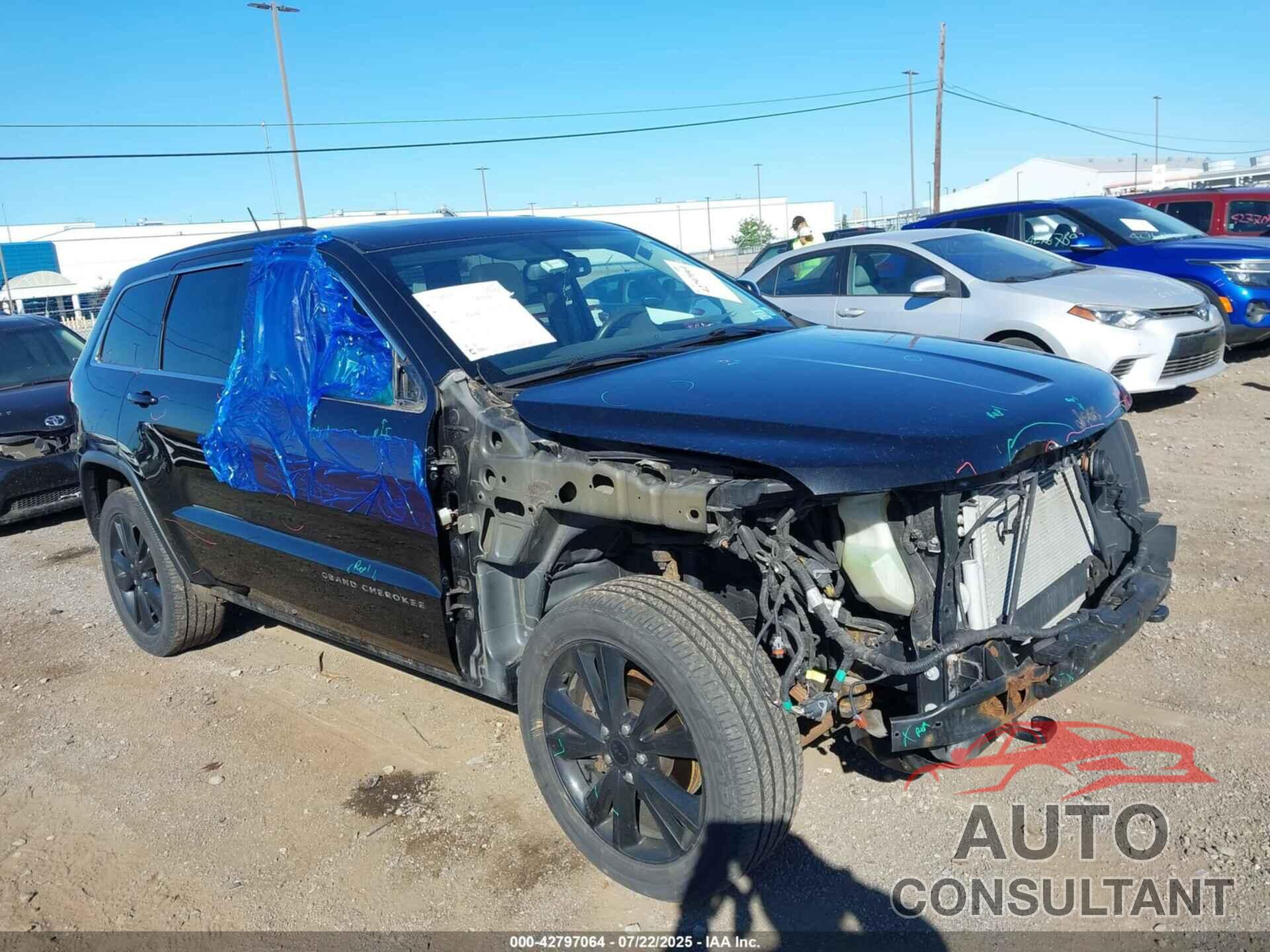 JEEP GRAND CHEROKEE 2012 - 1C4RJFAG0CC351691