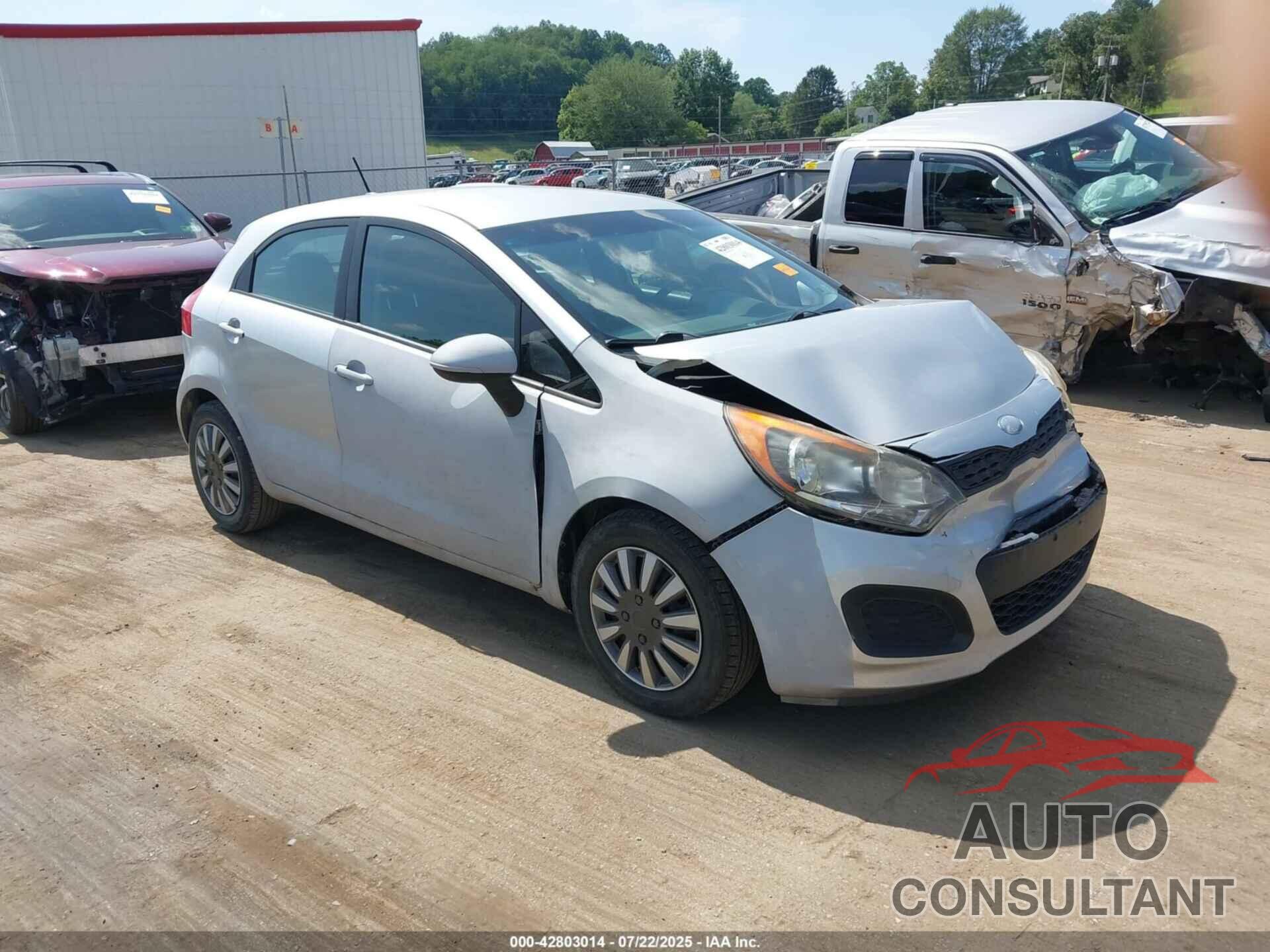 KIA RIO 2013 - KNADM5A34D6221581