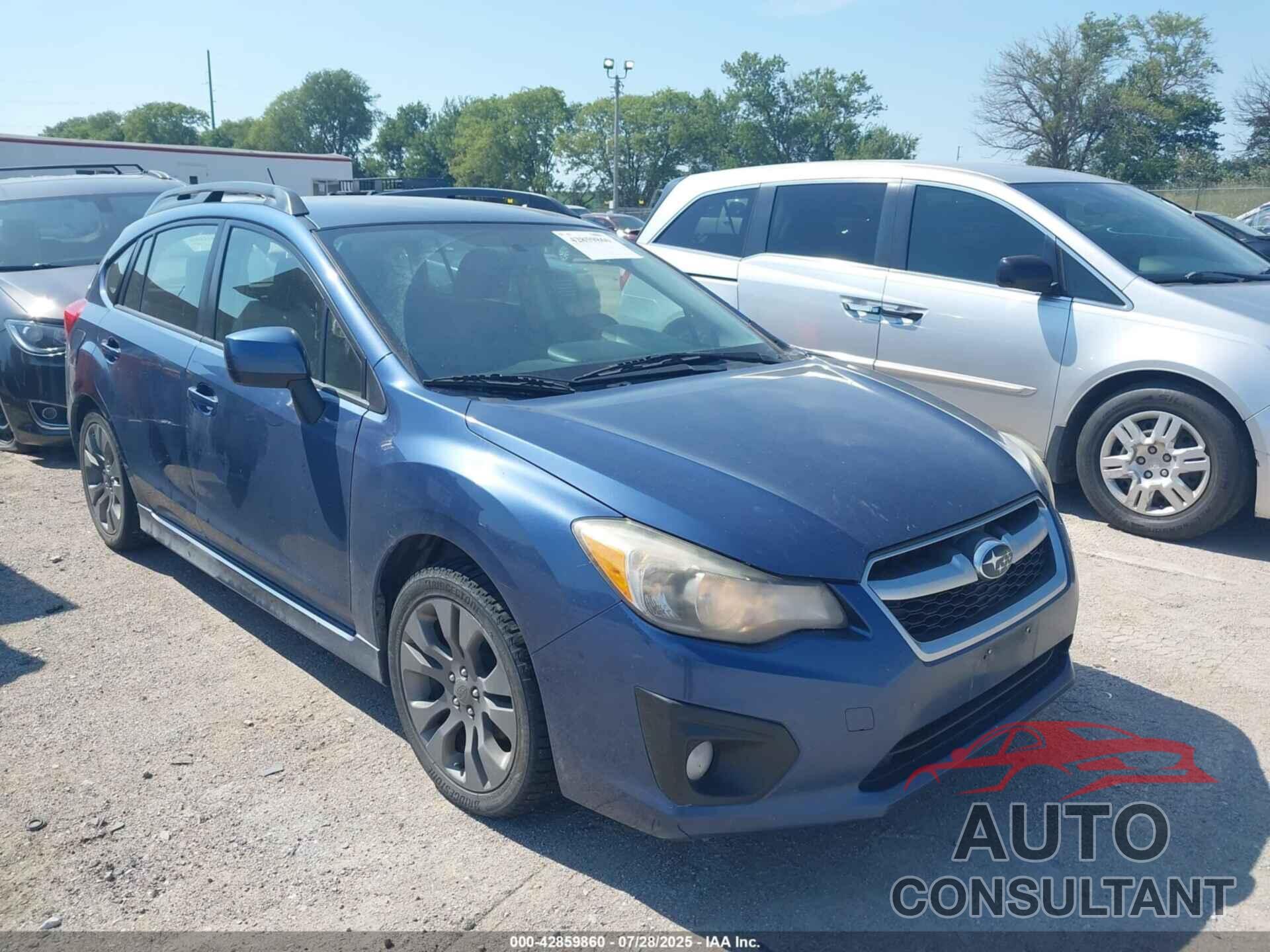 SUBARU IMPREZA 2013 - JF1GPAL63DG840129
