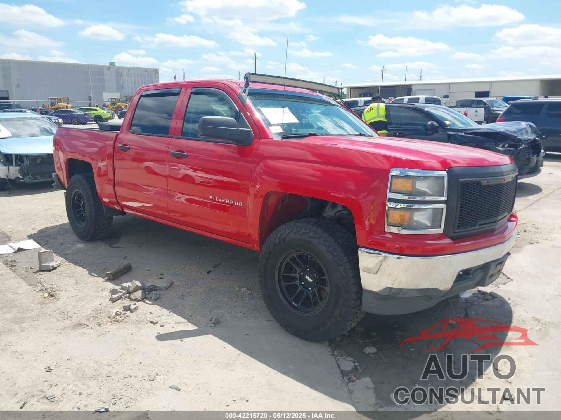CHEVROLET SILVERADO 1500 2014 - 3GCUKREC7EG434583