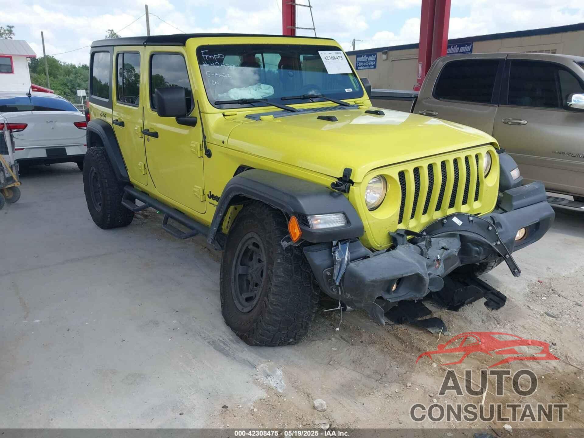 JEEP WRANGLER UNLIMITED 2022 - 1C4HJXDN7NW258132