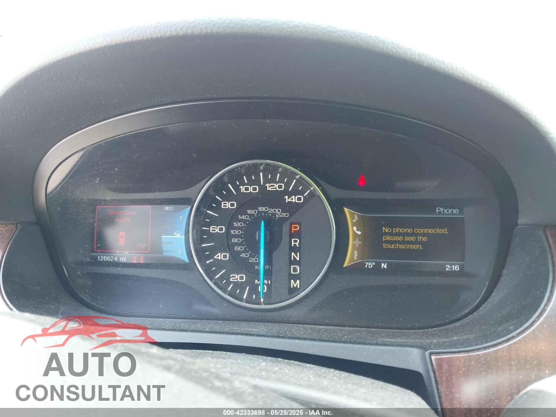 FORD EDGE 2012 - 2FMDK4KC5CBA37389
