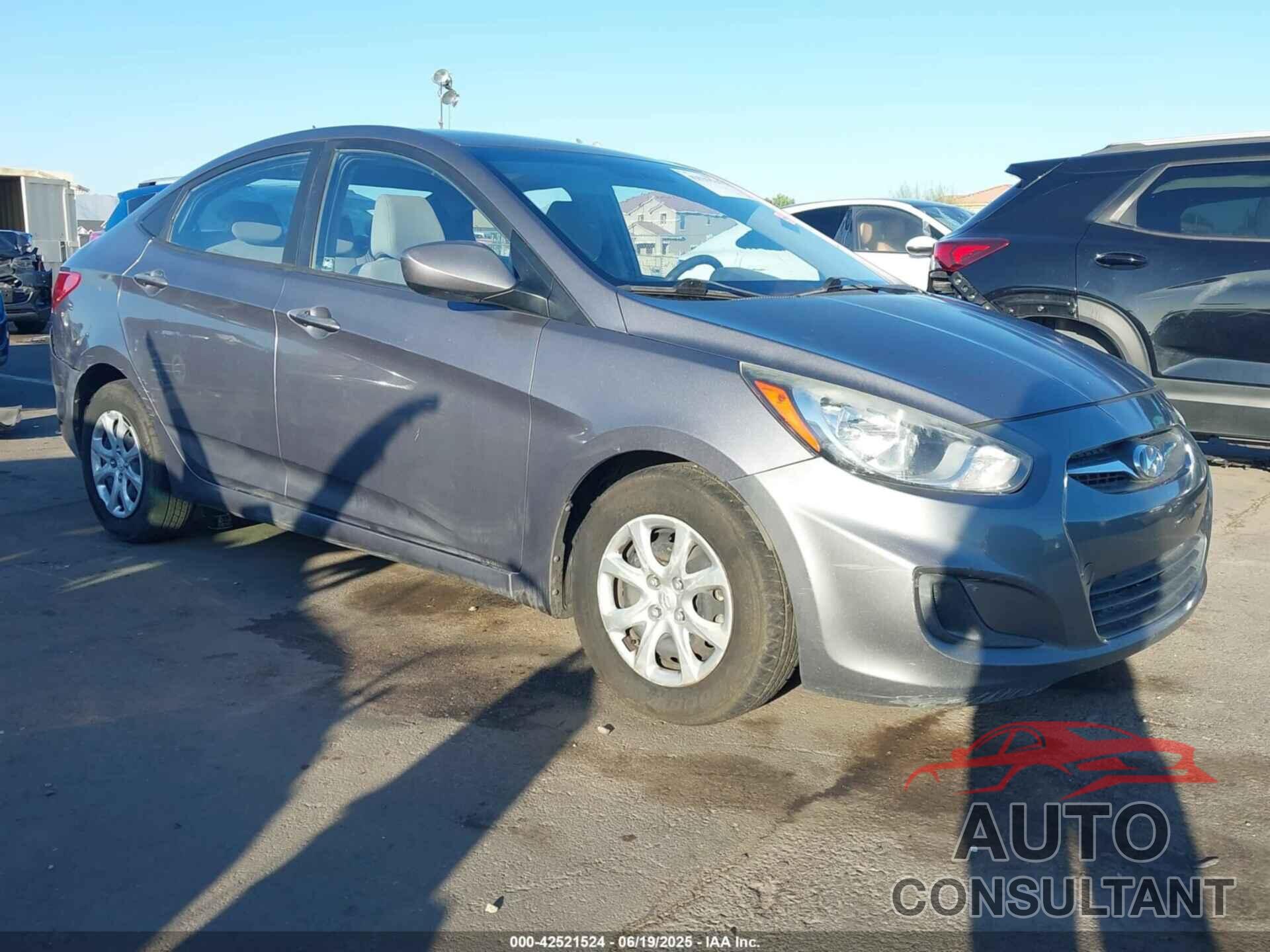 HYUNDAI ACCENT 2013 - KMHCT4AE3DU551300