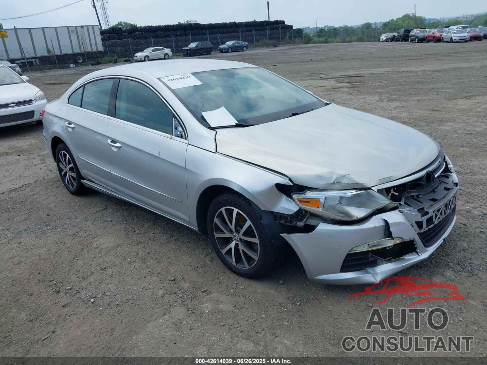 VOLKSWAGEN CC 2012 - WVWMP7AN5CE519651