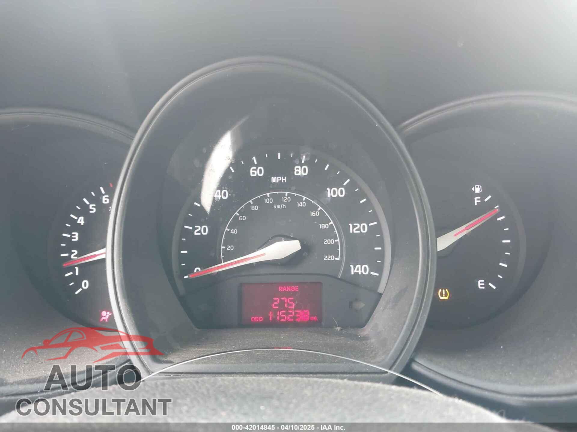 KIA RIO 2013 - KNADM4A30D6179274