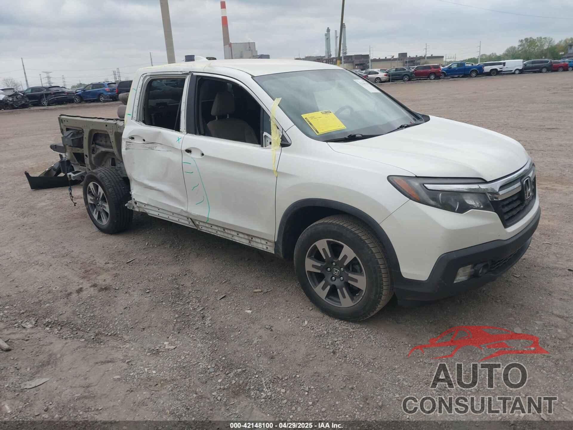 HONDA RIDGELINE 2017 - 5FPYK3F57HB008389