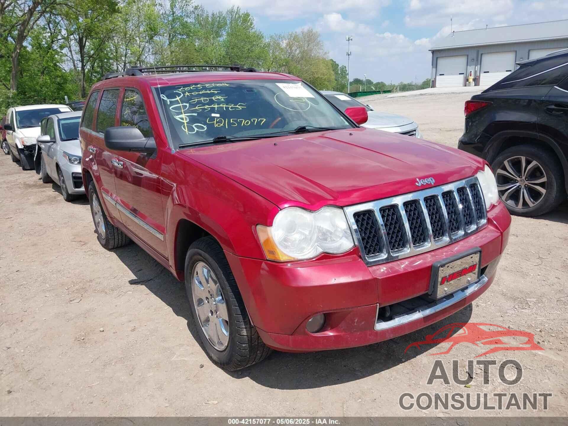 JEEP GRAND CHEROKEE 2009 - 1J8HR68T79C539925