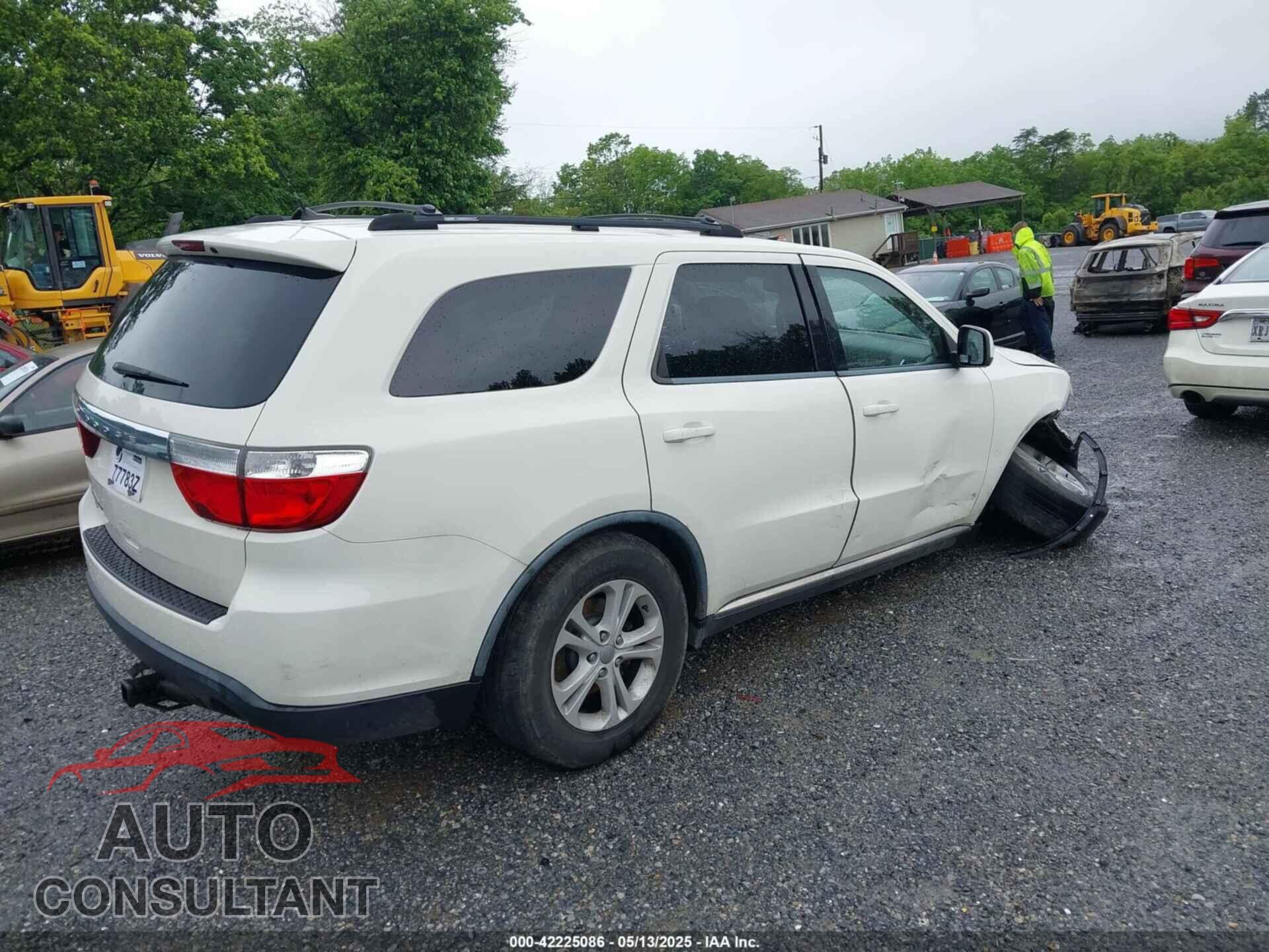 DODGE DURANGO 2012 - 1C4RDJAG7CC122287