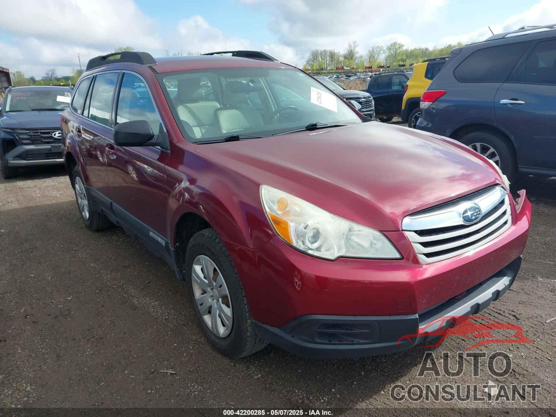 SUBARU OUTBACK 2011 - 4S4BRCAC4B3420270