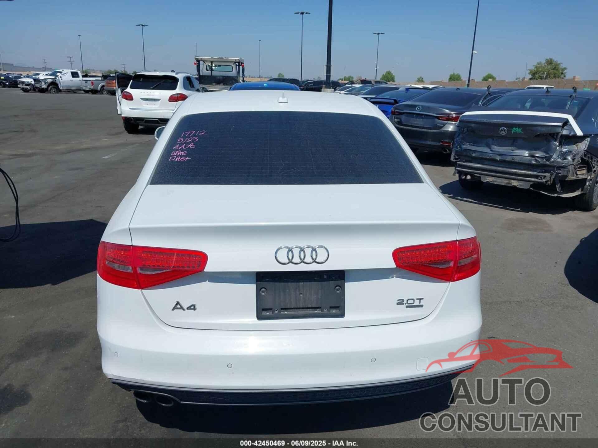 AUDI A4 2014 - WAUFFAFL2EN024646