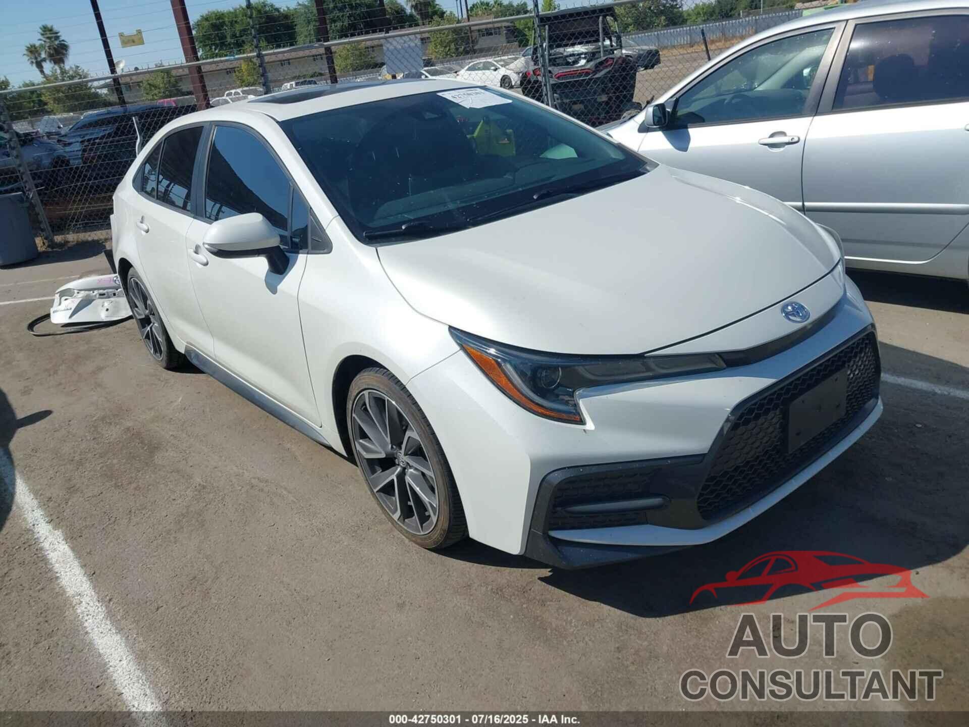 TOYOTA COROLLA 2021 - 5YFP4MCE9MP061067