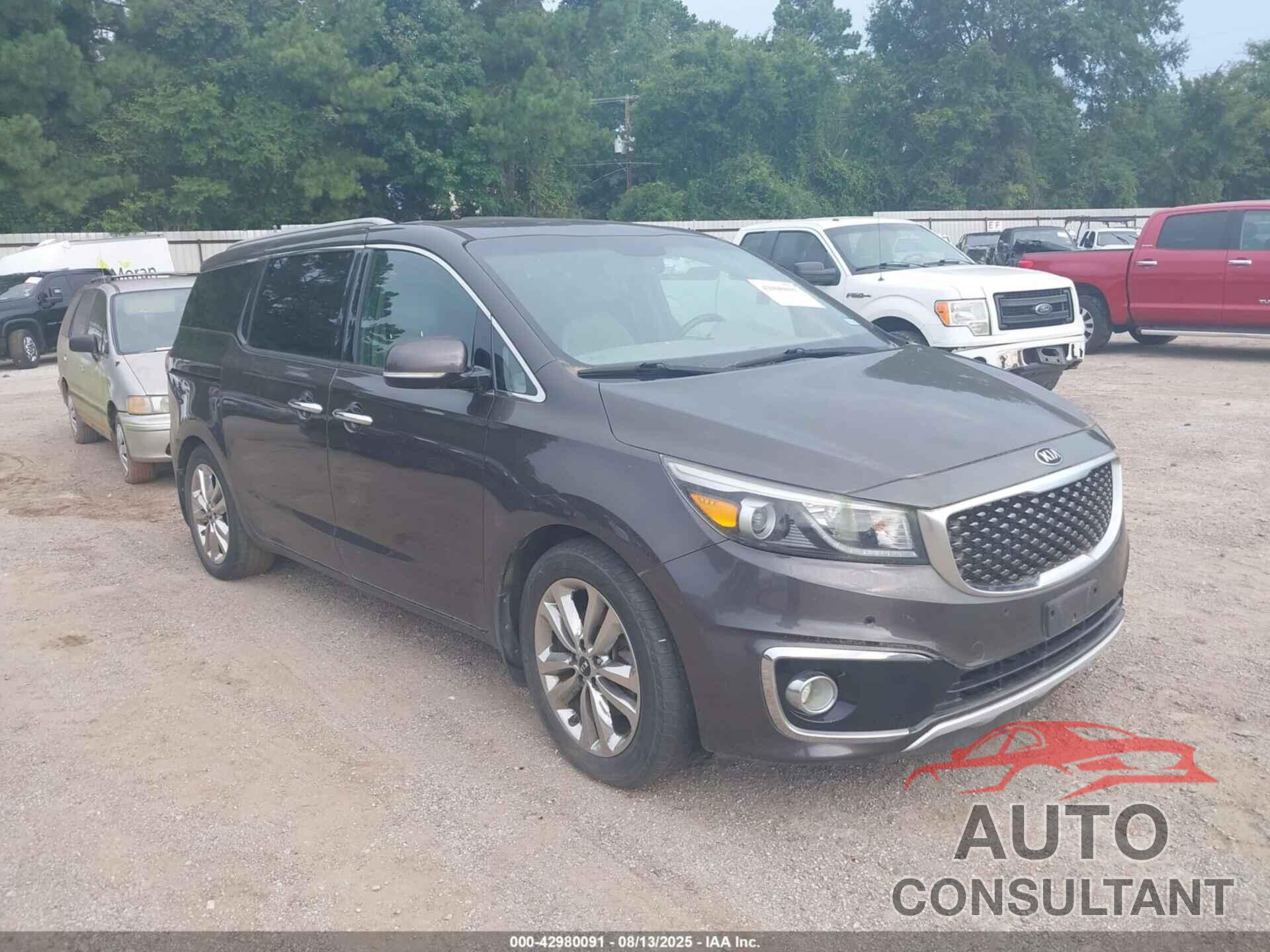 KIA SEDONA 2015 - KNDME5C10F6038676