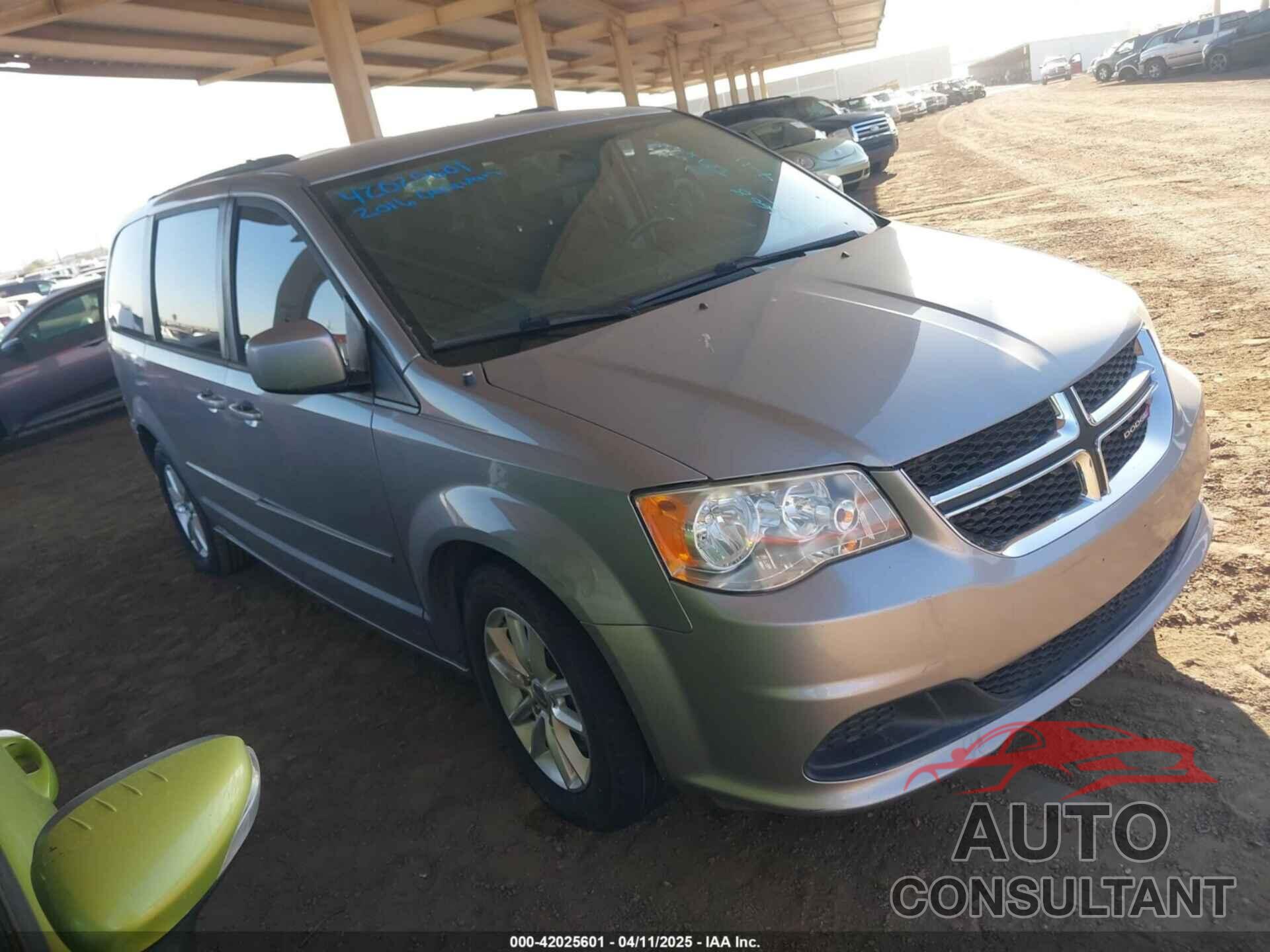 DODGE GRAND CARAVAN 2016 - 2C4RDGCG9GR323668