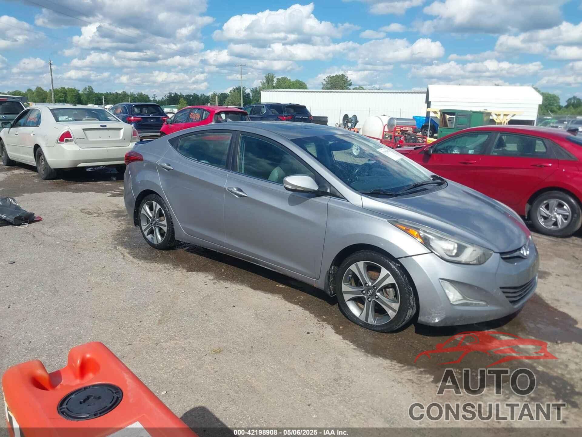 HYUNDAI ELANTRA 2014 - KMHDH4AHXEU079260