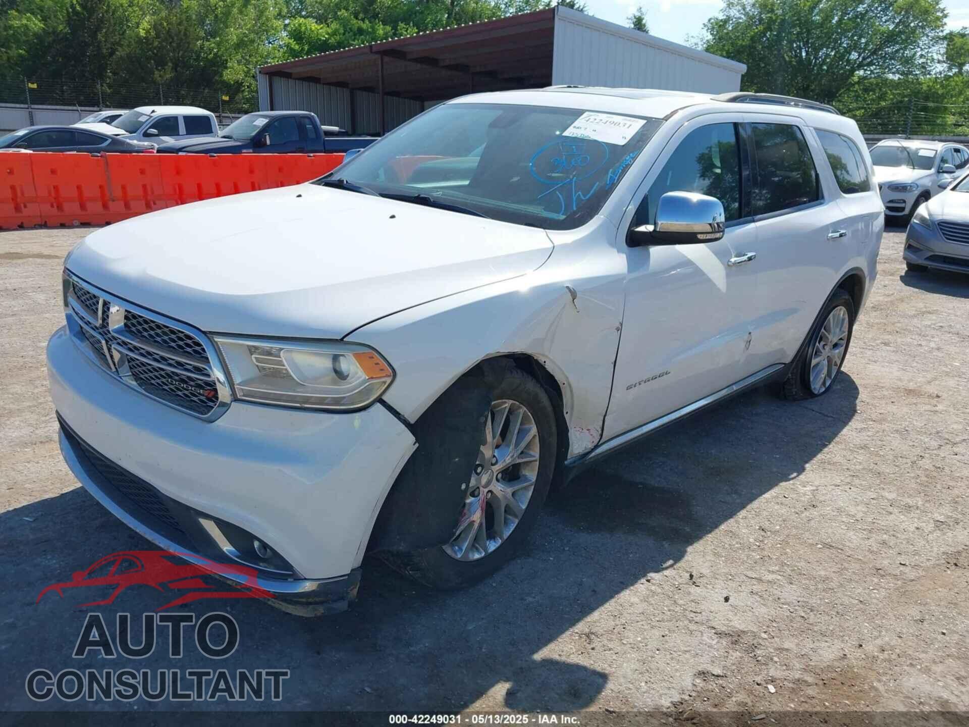 DODGE DURANGO 2015 - 1C4RDHEG2FC194487
