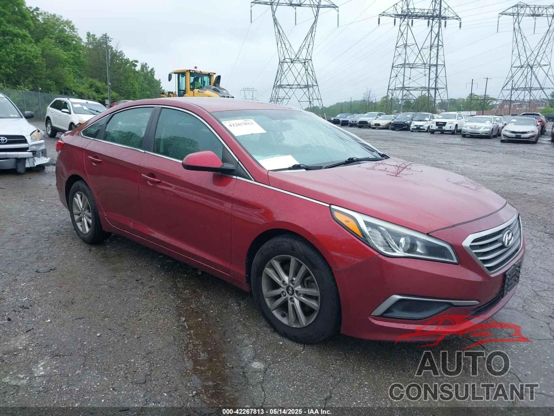 HYUNDAI SONATA 2016 - 5NPE24AF9GH277429