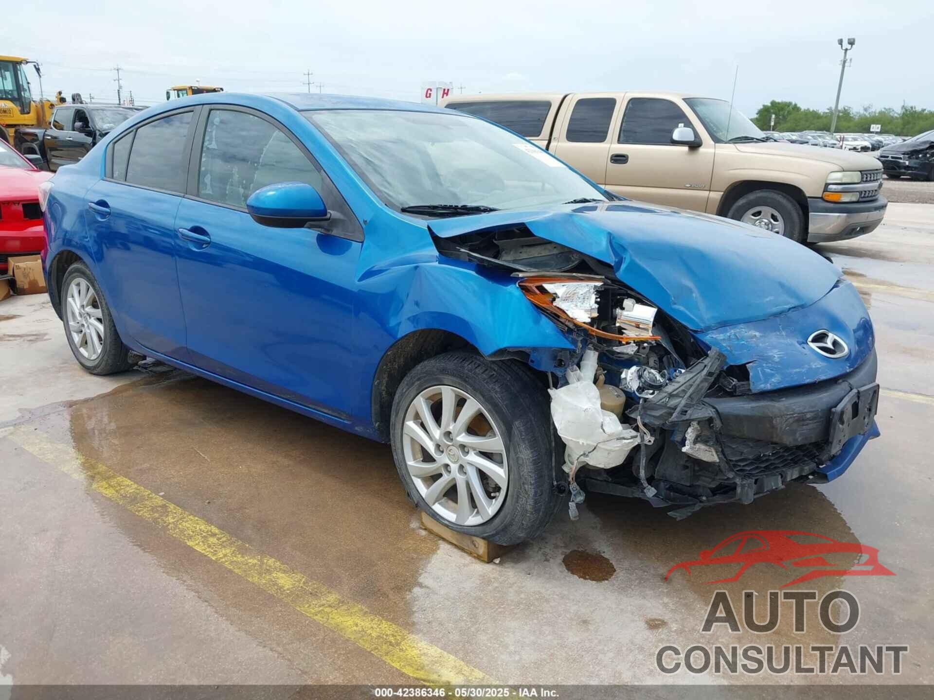 MAZDA MAZDA3 2012 - JM1BL1V75C1665325