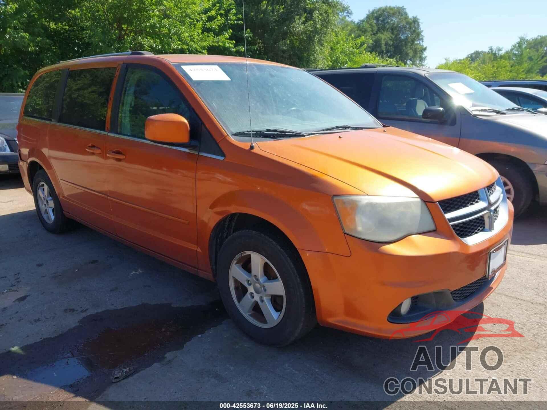 DODGE GRAND CARAVAN 2011 - 2D4RN5DGXBR720687