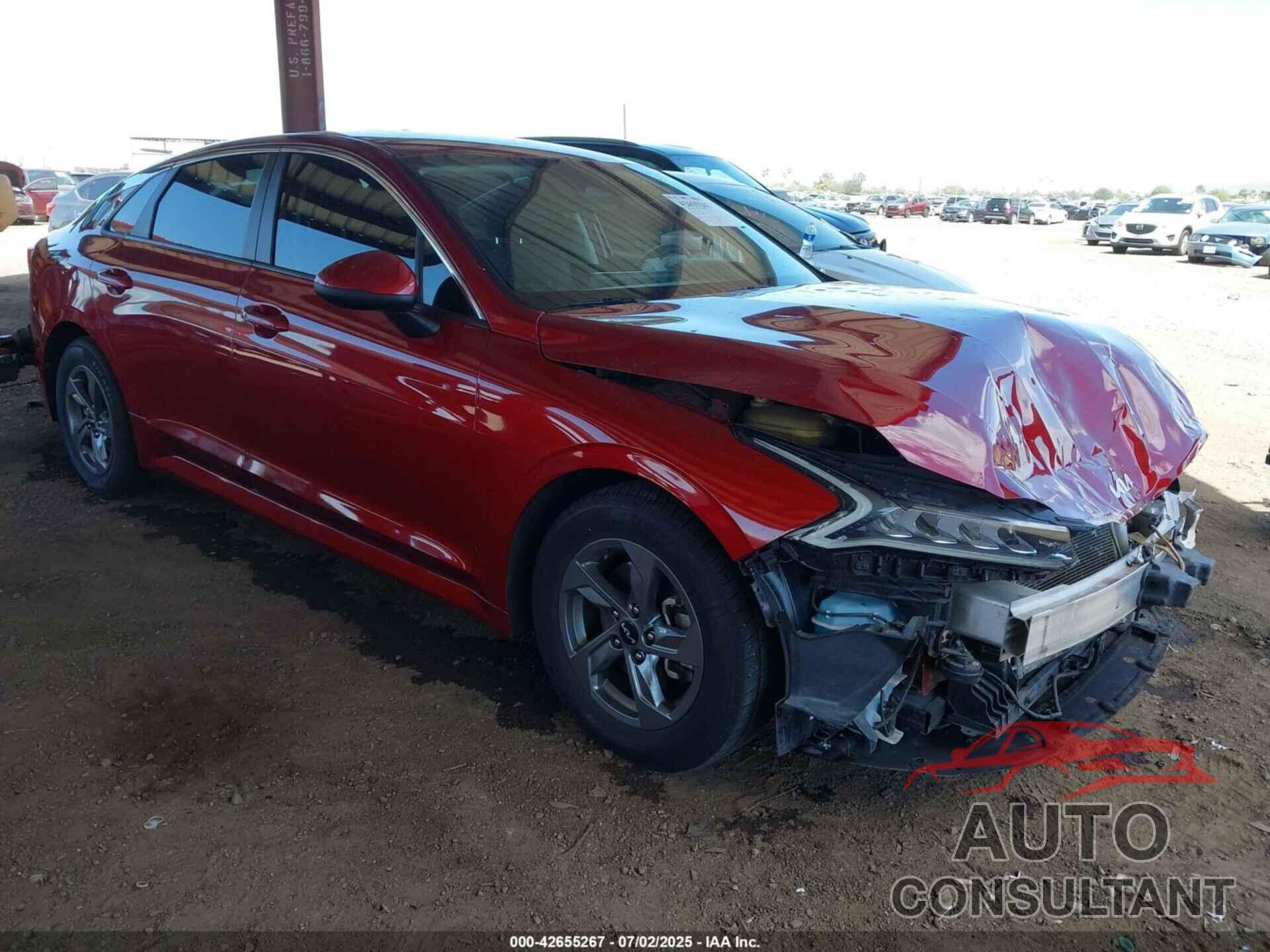 KIA K5 2022 - 5XXG14J21NG151079