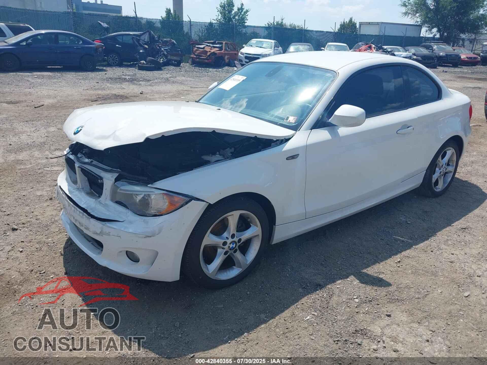BMW 128I 2012 - WBAUP7C52CVP23818