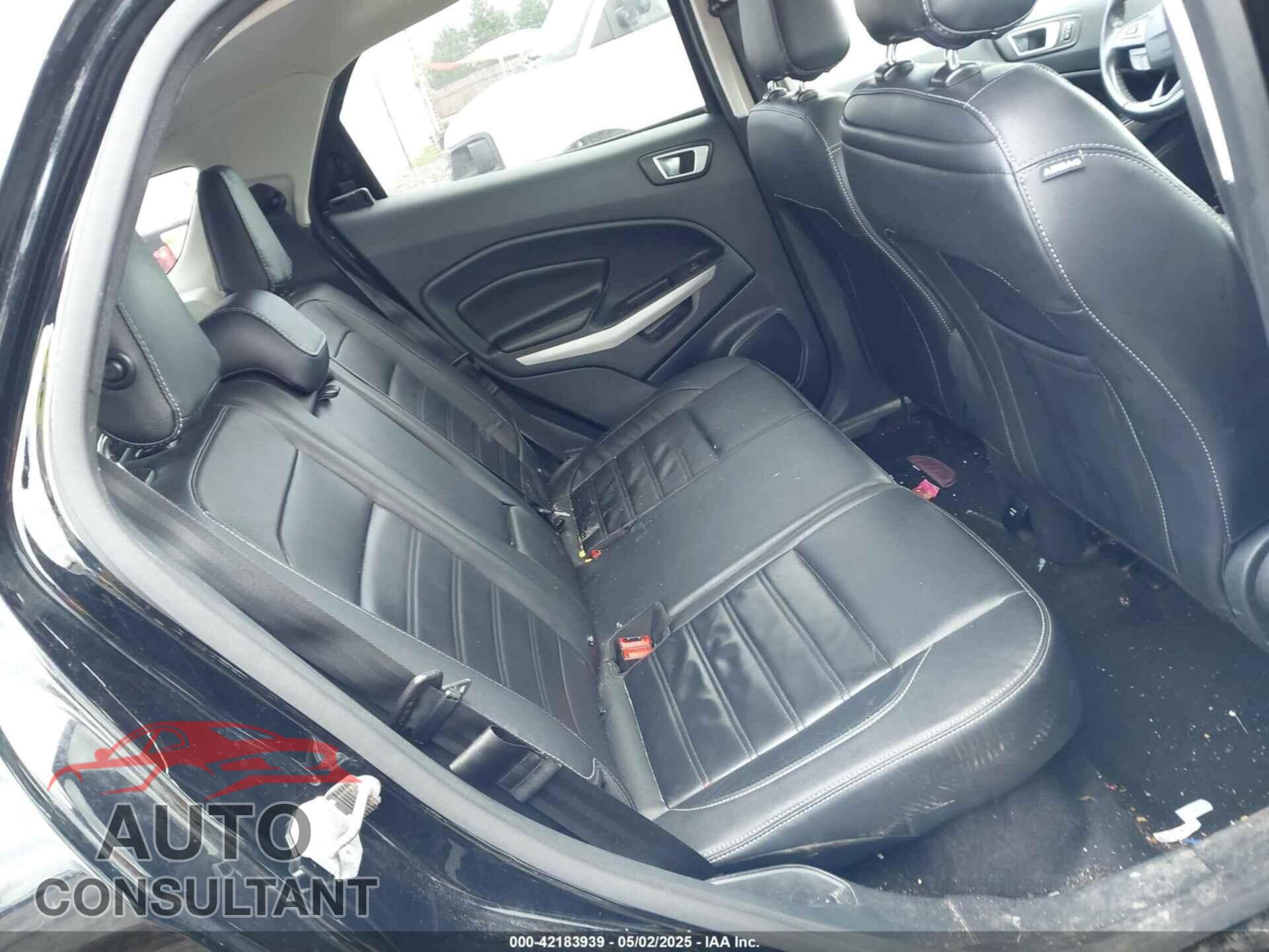FORD ECOSPORT 2020 - MAJ6S3KL5LC365019