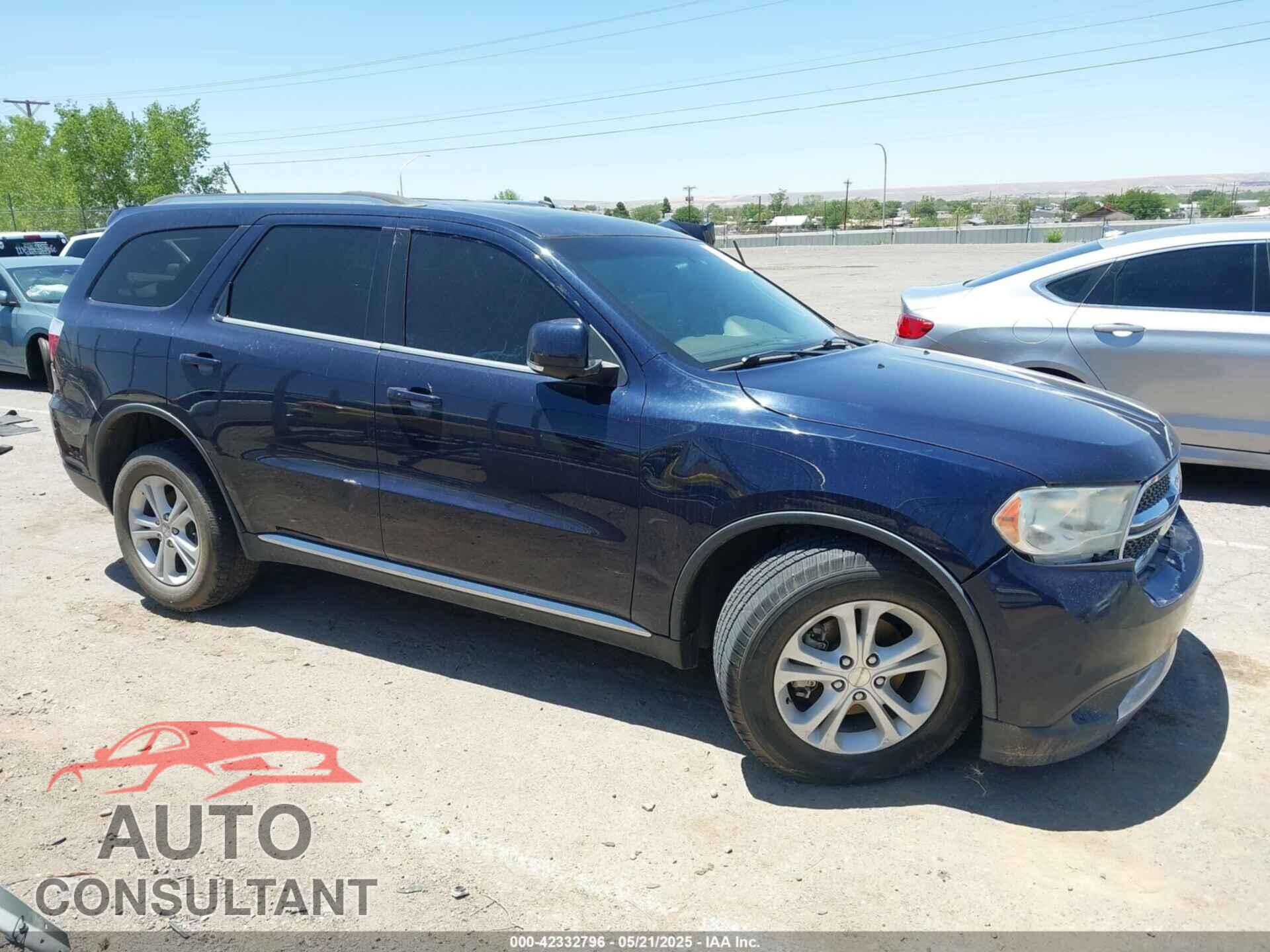 DODGE DURANGO 2012 - 1C4RDHDGOCC321928