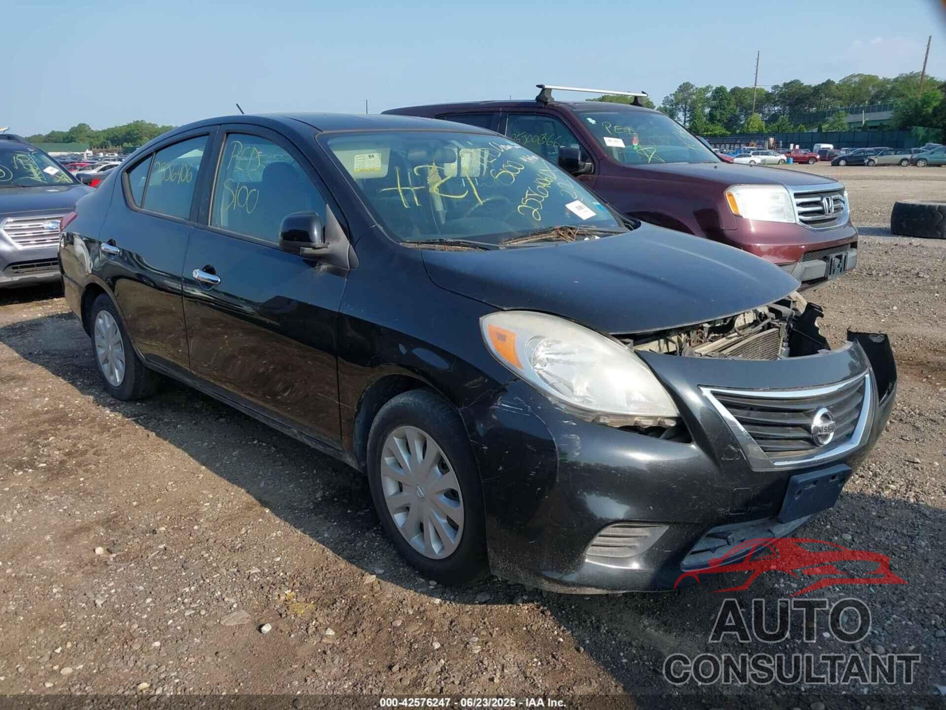 NISSAN VERSA 2012 - 3N1CN7AP4CL819462