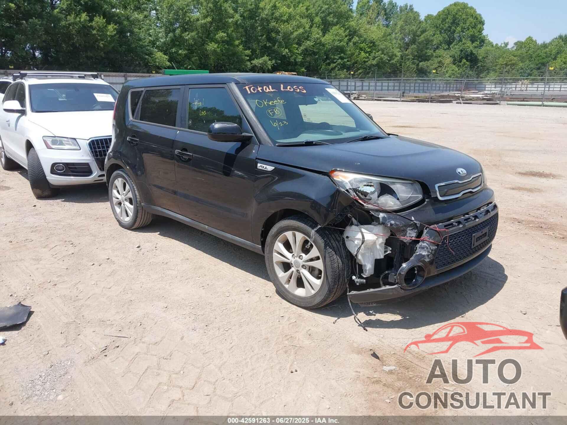 KIA SOUL 2016 - KNDJP3A55G7291320