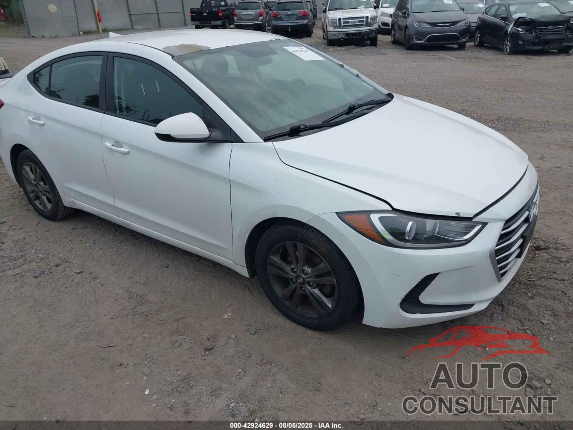 HYUNDAI ELANTRA 2018 - 5NPD84LFXJH366098