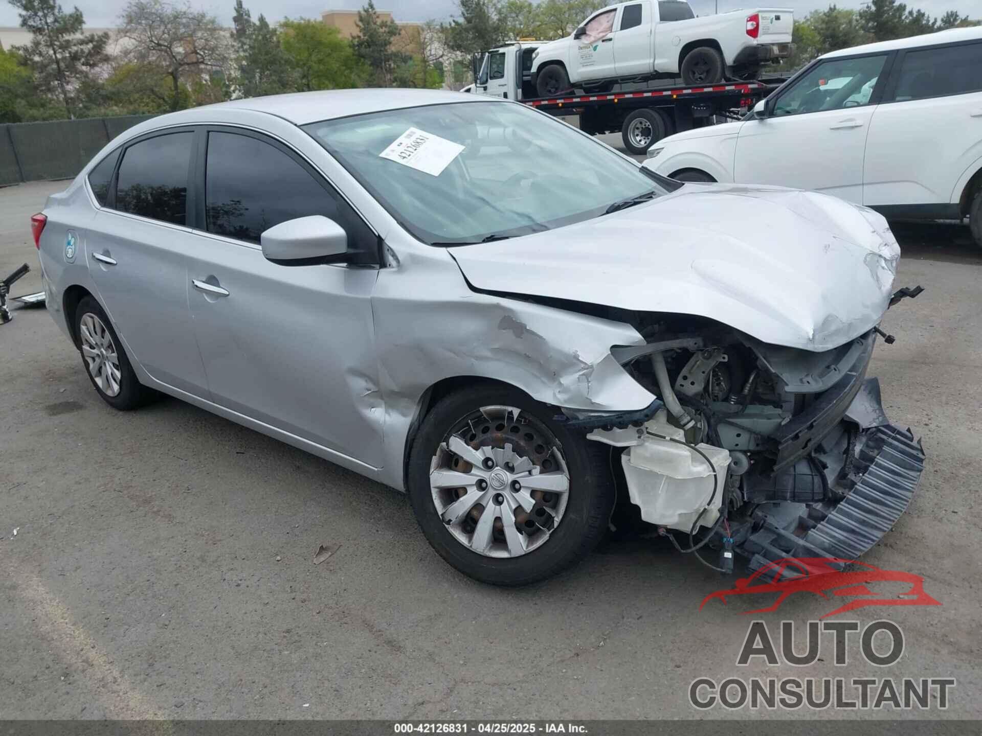 NISSAN SENTRA 2016 - 3N1AB7AP3GL651531
