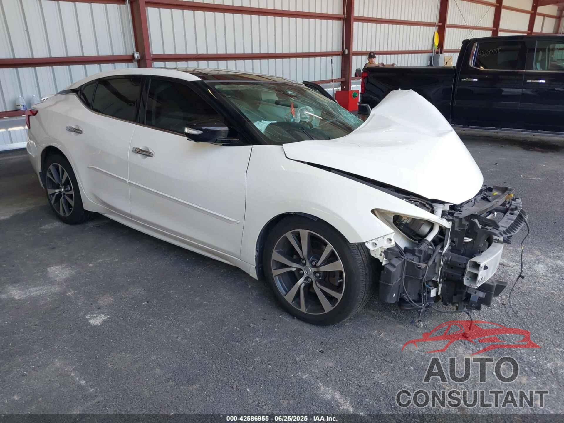 NISSAN MAXIMA 2017 - 1N4AA6APXHC371103